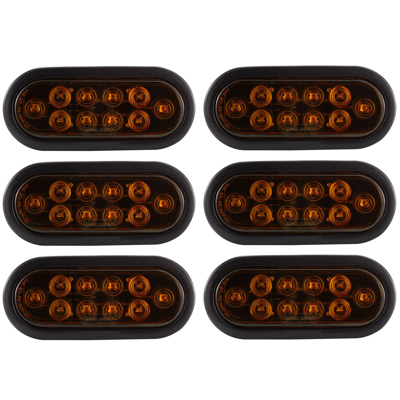RV LED Tail Light | Oval 6" Sealed | Exterior Lighting | Rear Turning & Breaking Signal Light