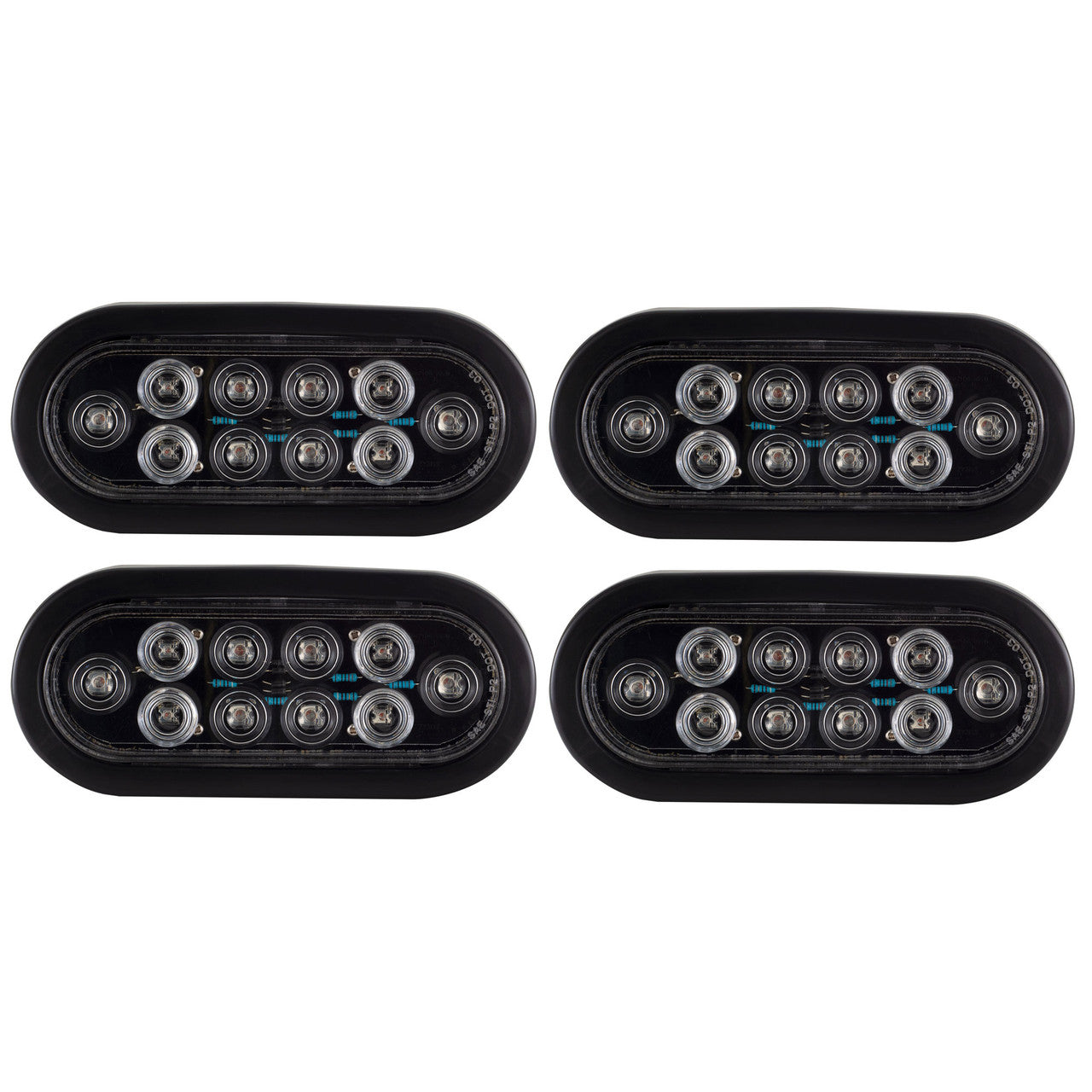 RV LED Tail Light | Oval 6" Sealed | Exterior Lighting | Rear Turning & Breaking Signal Light