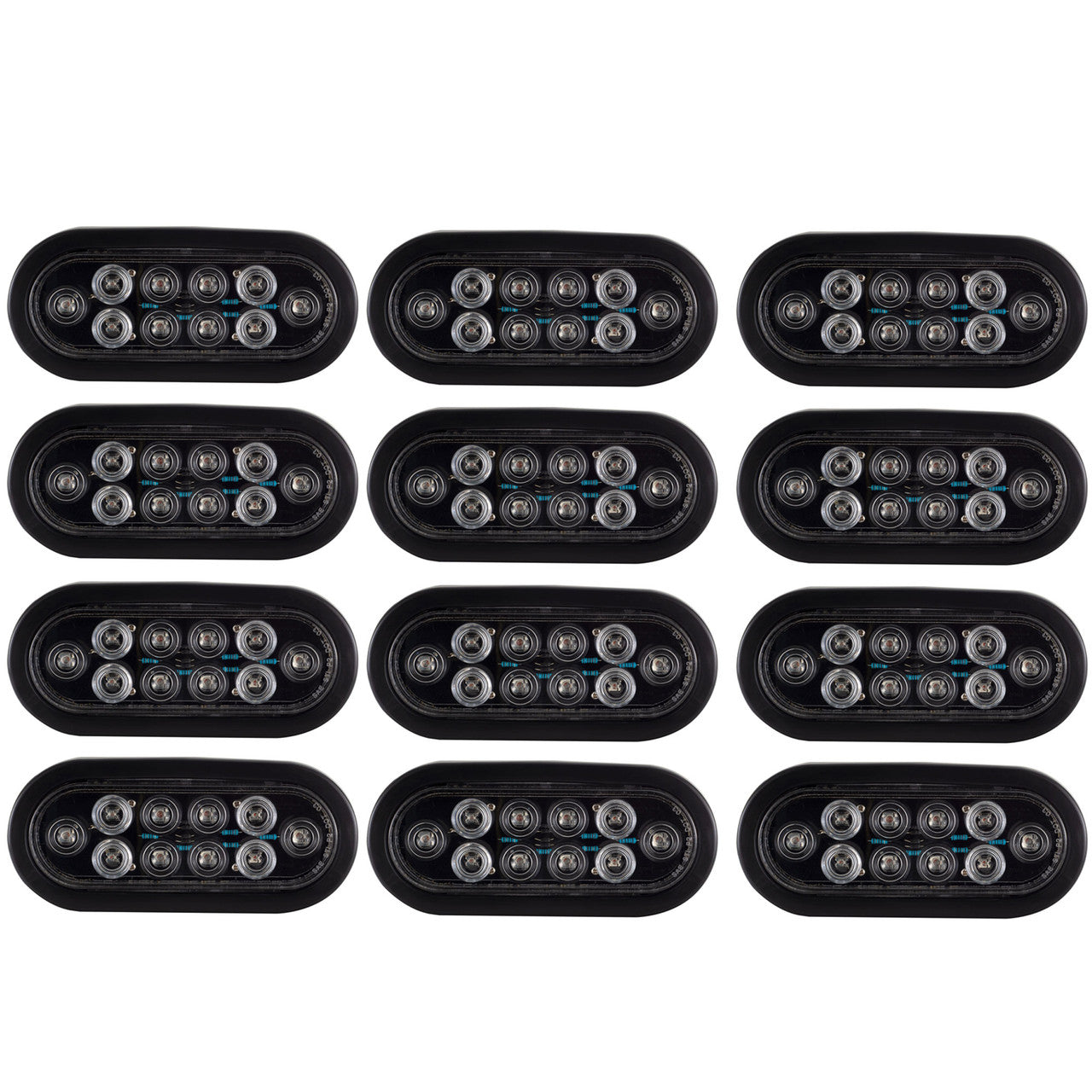 RV LED Tail Light | Oval 6" Sealed | Exterior Lighting | Rear Turning & Breaking Signal Light