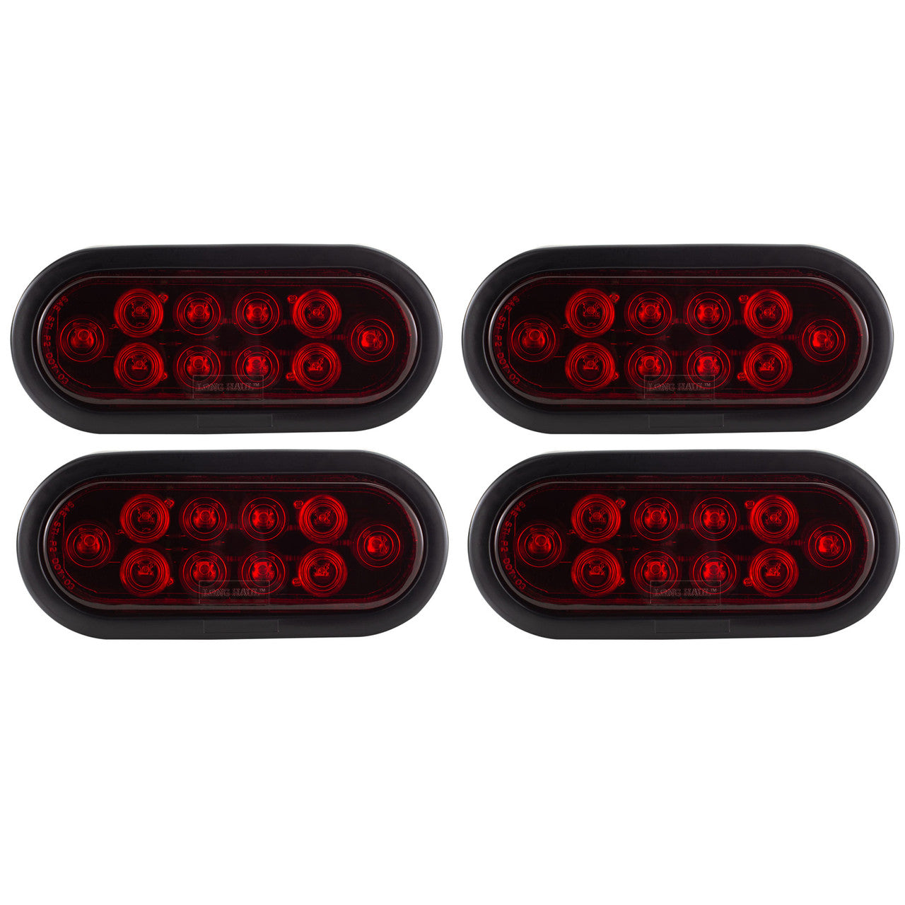 RV LED Tail Light | Oval 6" Sealed | Exterior Lighting | Rear Turning & Breaking Signal Light
