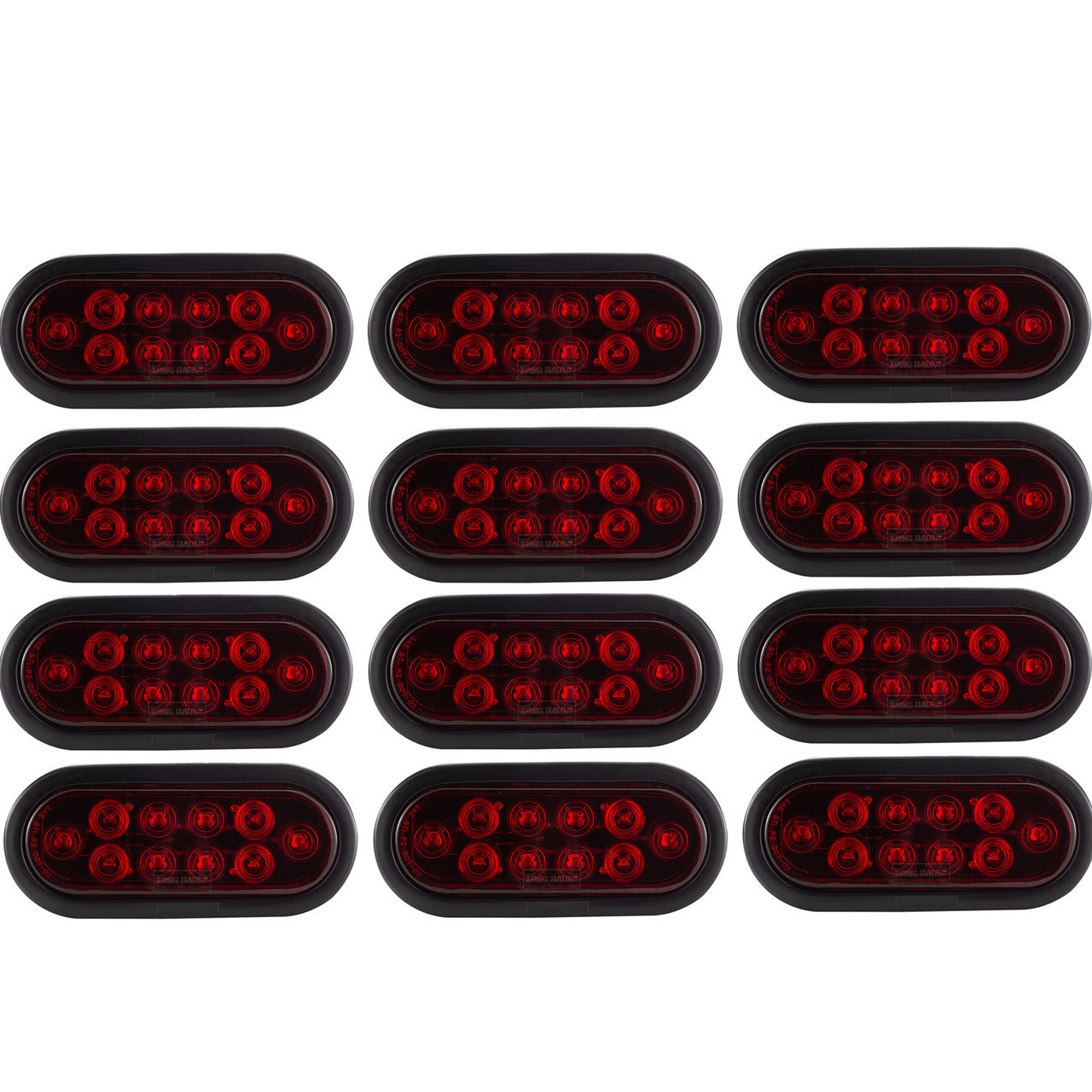 RV LED Tail Light | Oval 6" Sealed | Exterior Lighting | Rear Turning & Breaking Signal Light