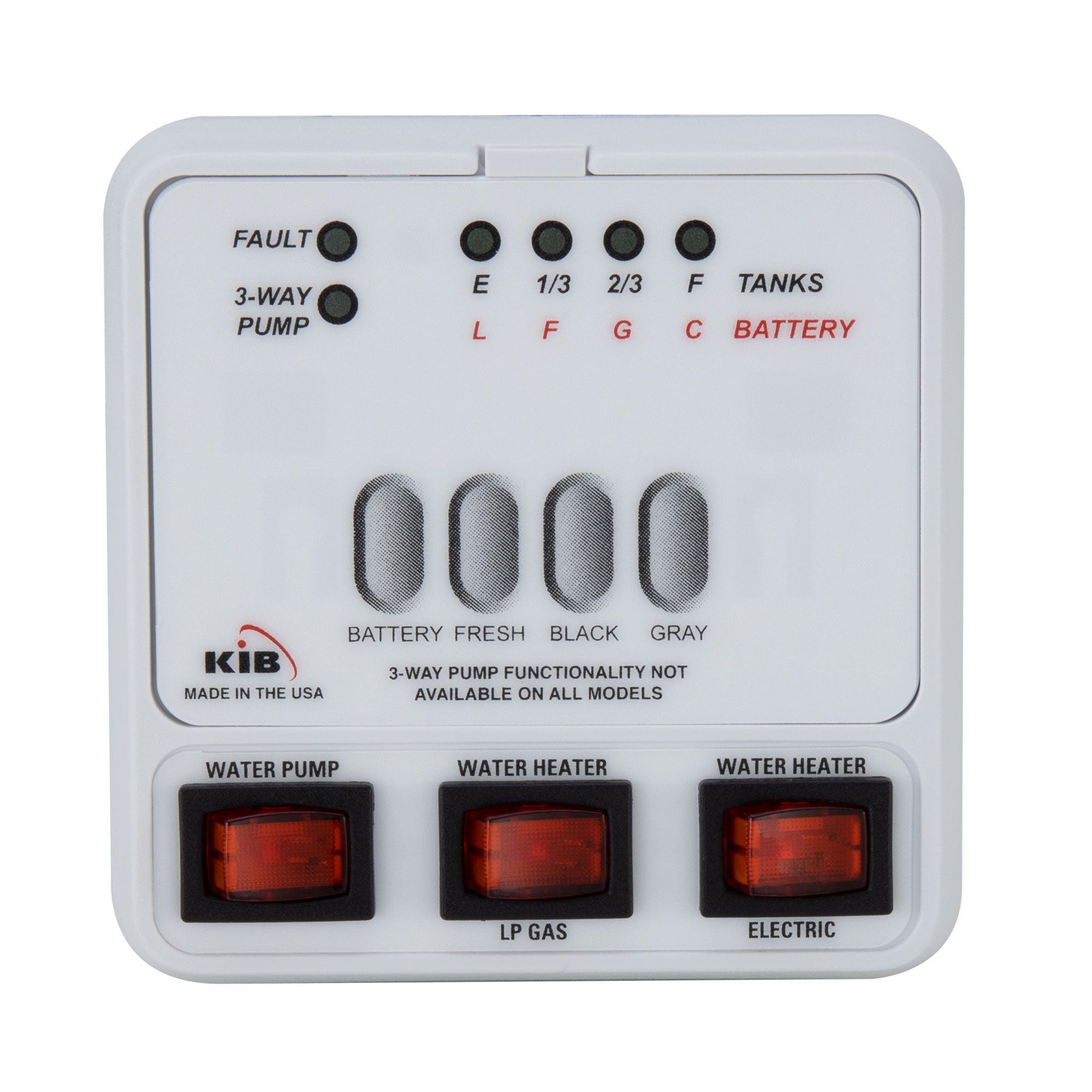 RV KIB Tank Sensor Monitor Panel M23