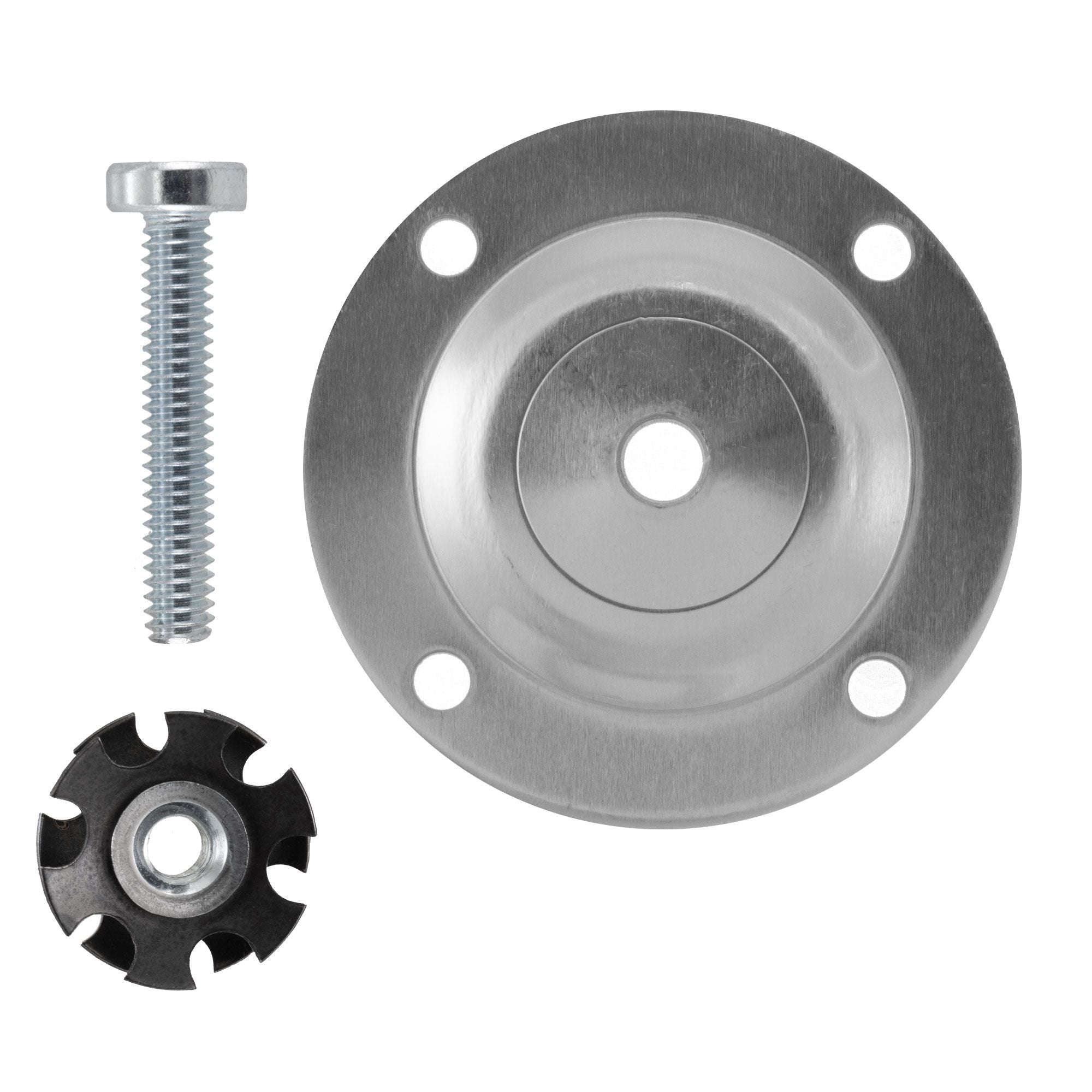 RV Ladder Round Pad with Screw and Star Nut