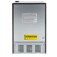 RecPro RV Refrigerator | 12 V | 3.3 Cubic Feet | Black