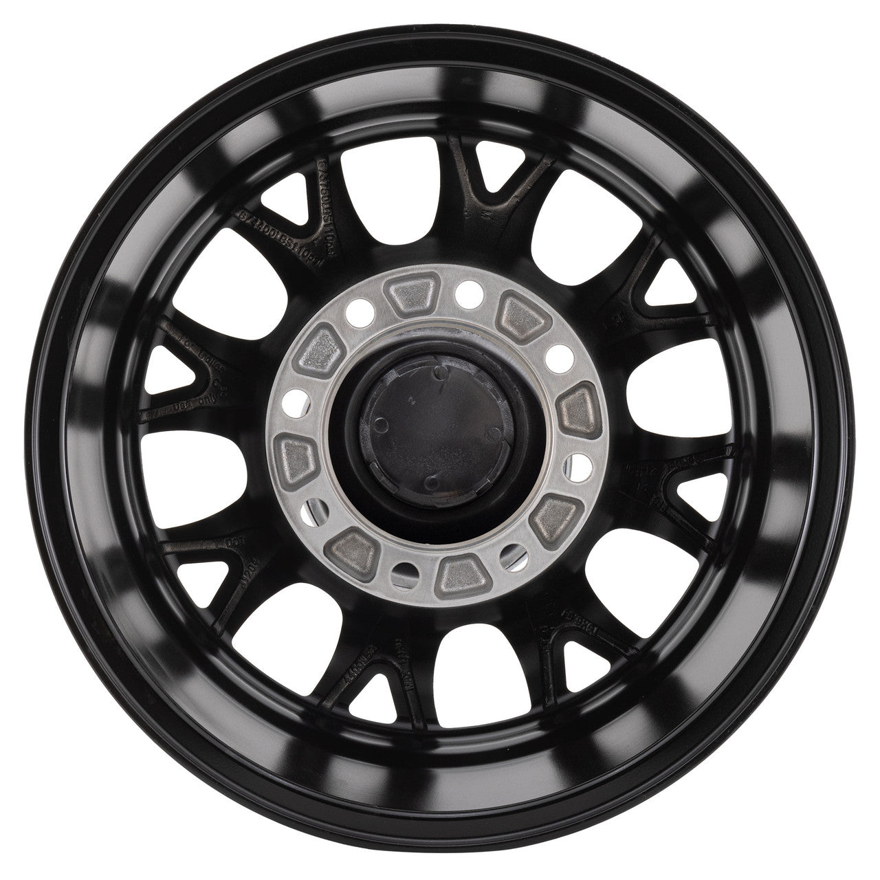 RV Tire and Wheel Package | T16 Black Machine