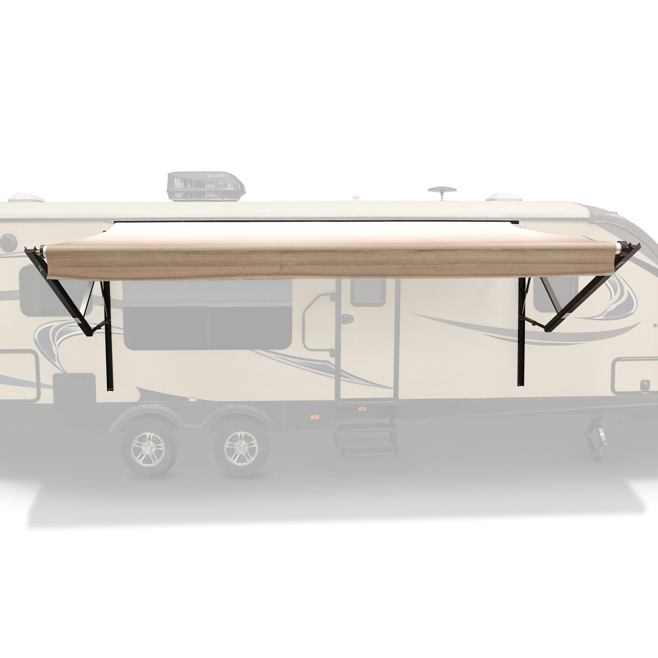 RecPro RV Awning Electric Assembly | Black