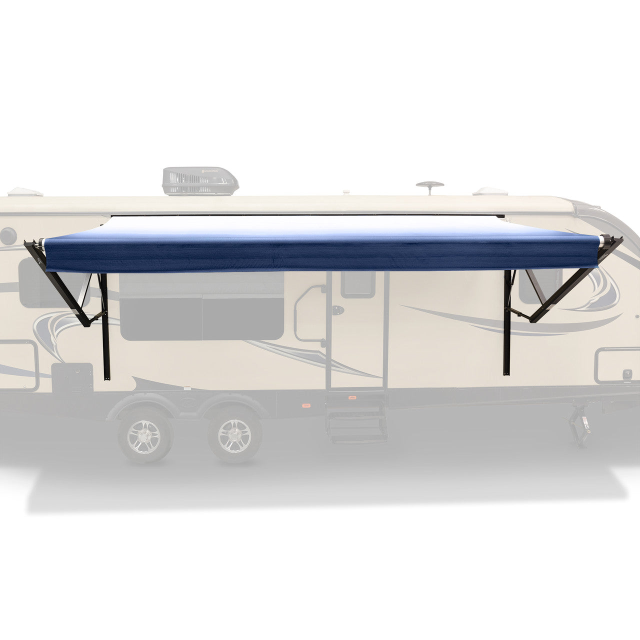 RecPro RV Awning Electric Assembly | Black