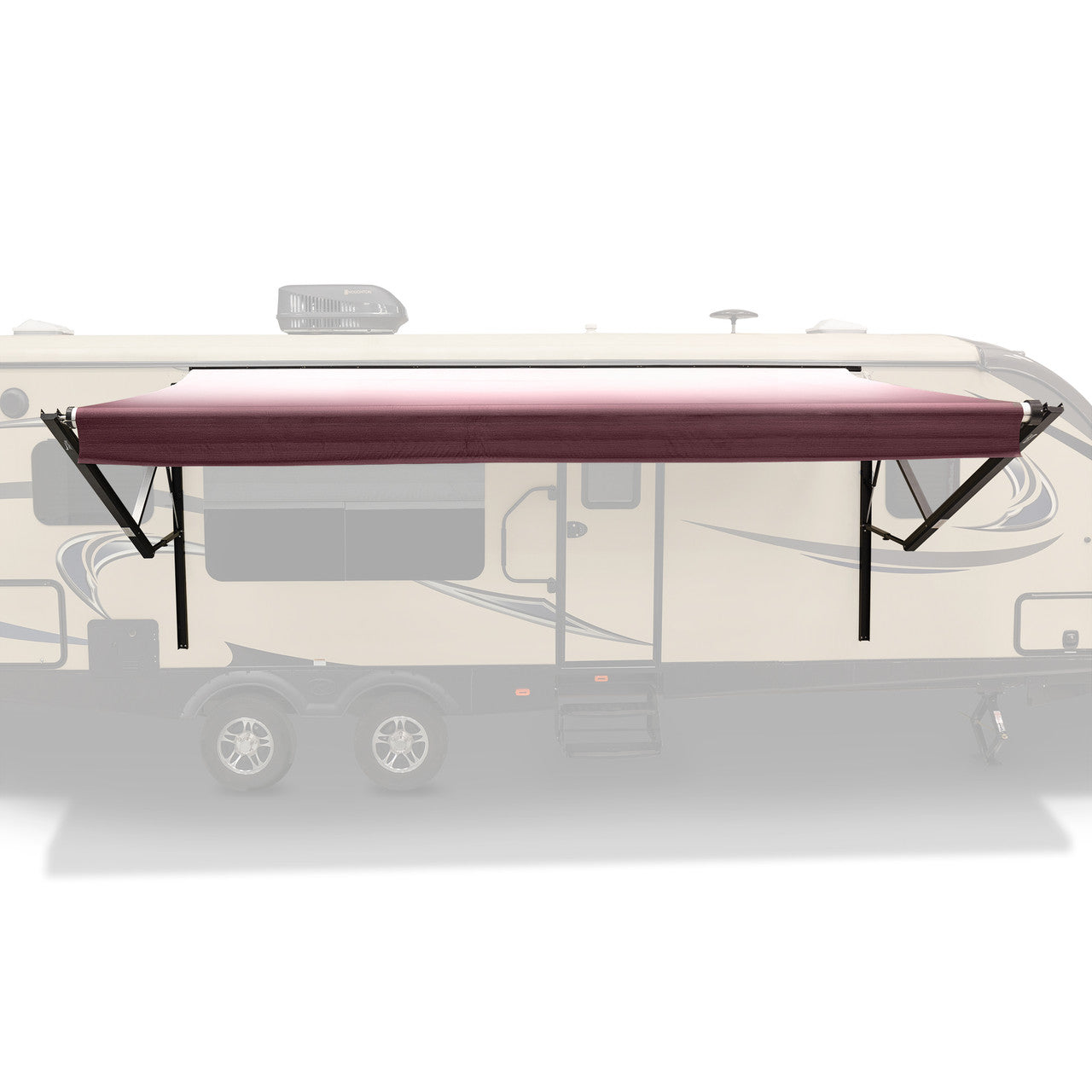 RecPro RV Awning Electric Assembly | Black