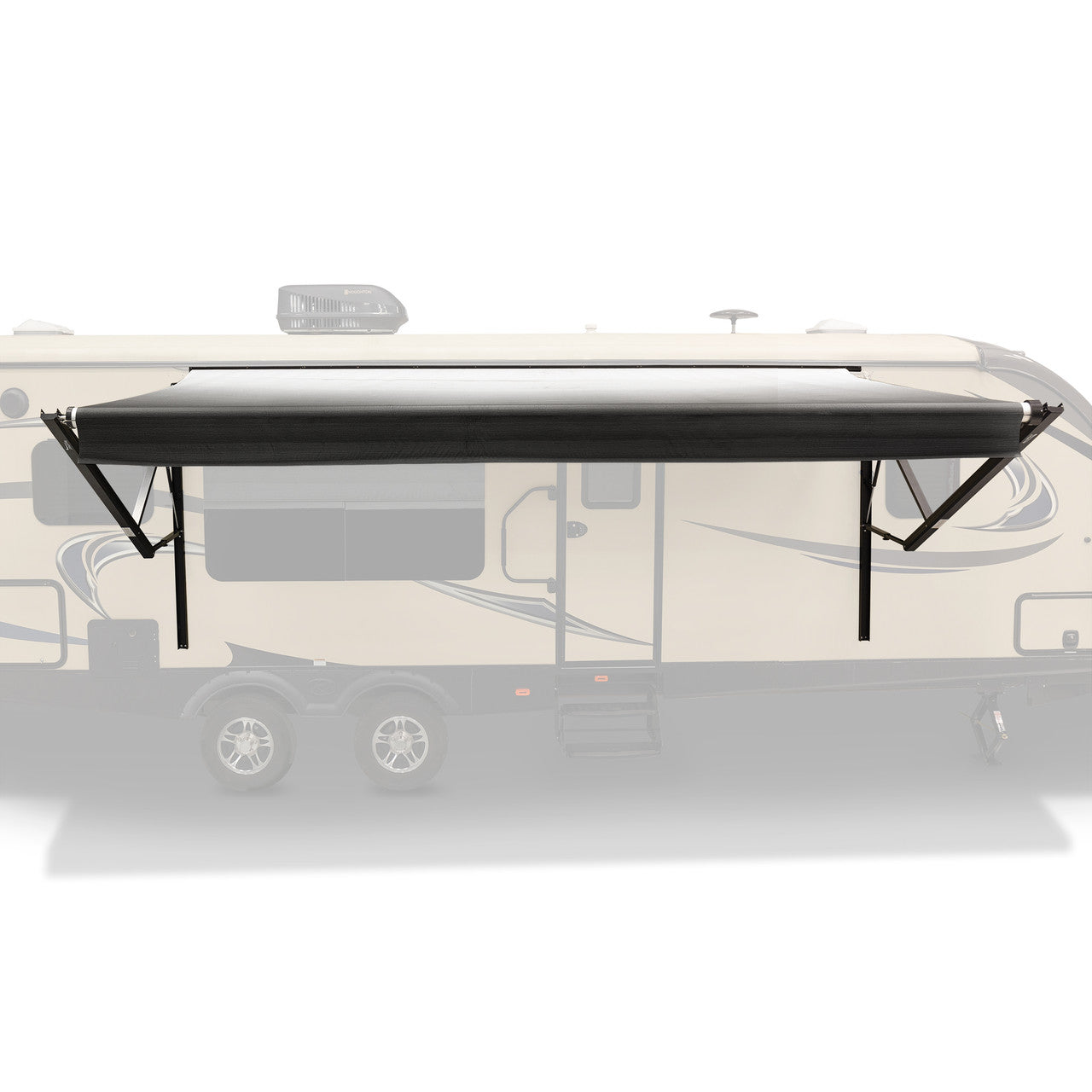 RecPro RV Awning Electric Assembly | Black