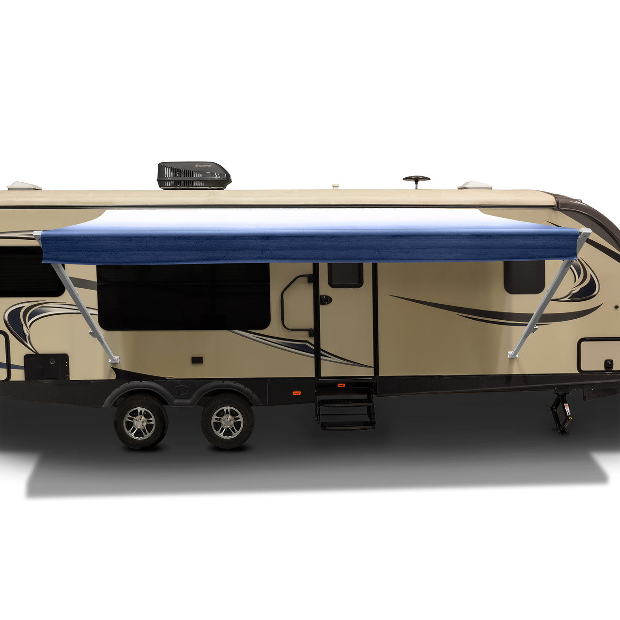 RecPro RV Awning Manual Assembly | White