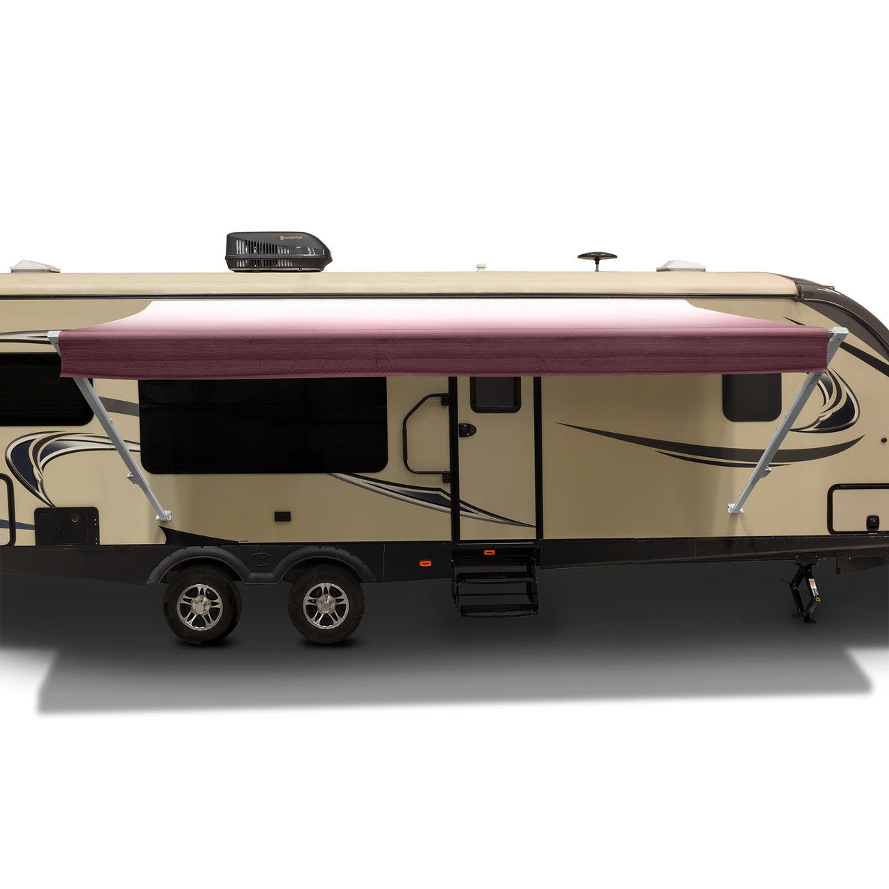 RecPro RV Awning Manual Assembly | White