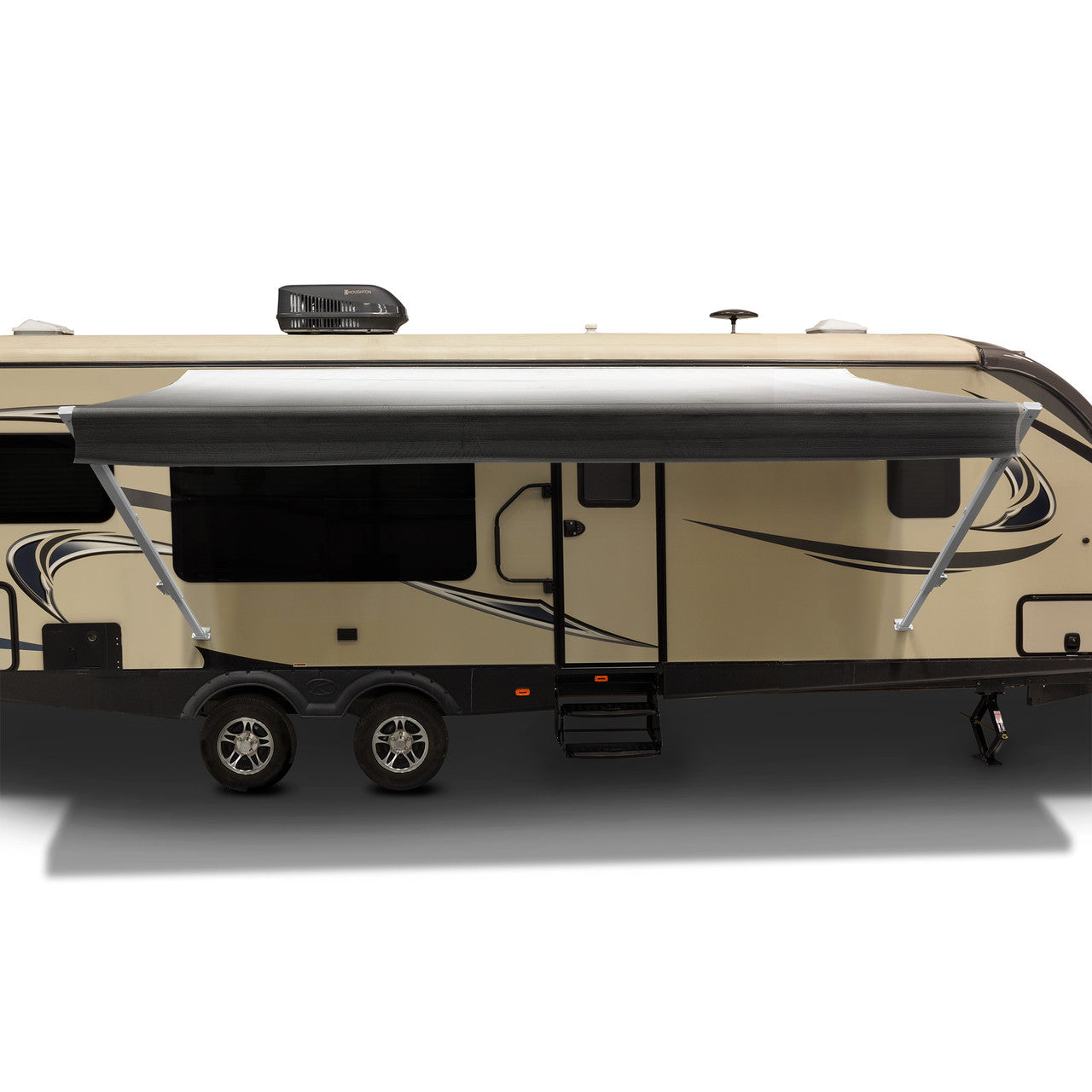 RecPro RV Awning Manual Assembly | White
