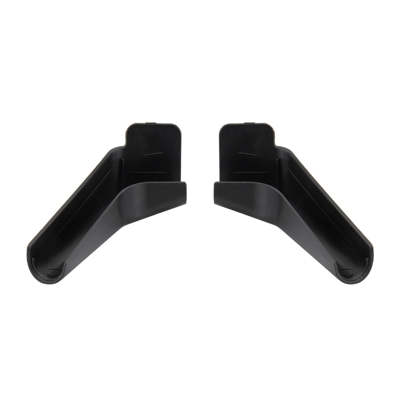 RV Rain Gutter Extensions | Black | 2 pack