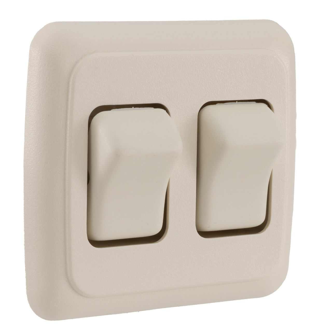 RV Switch | On / Off SPST Switch | 2 Gang Bezel | 12 Volt