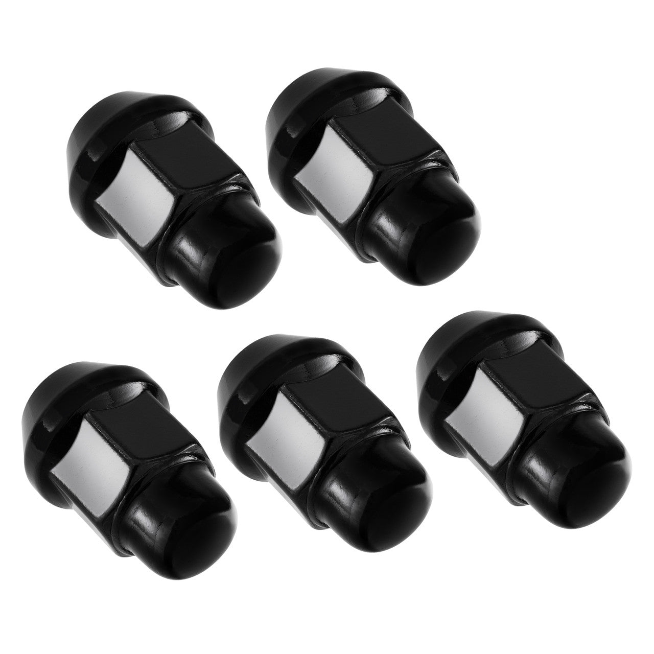 1/2" Lug Nuts in Black or Stainless Steel