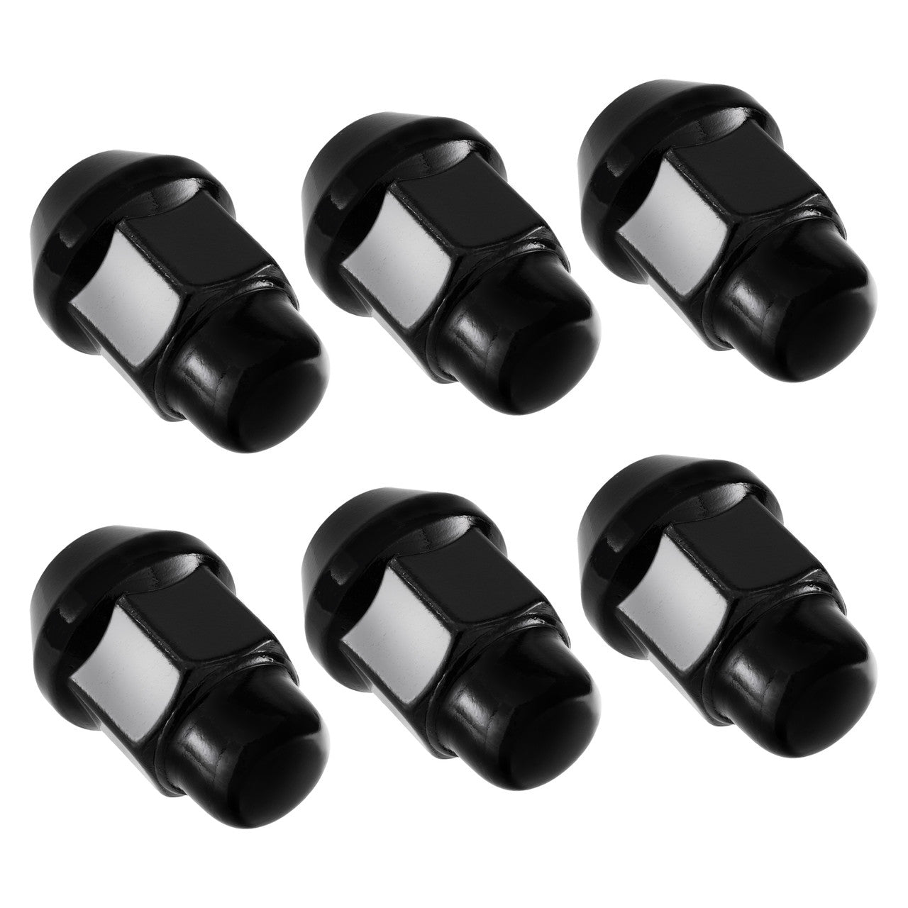 1/2" Lug Nuts in Black or Stainless Steel