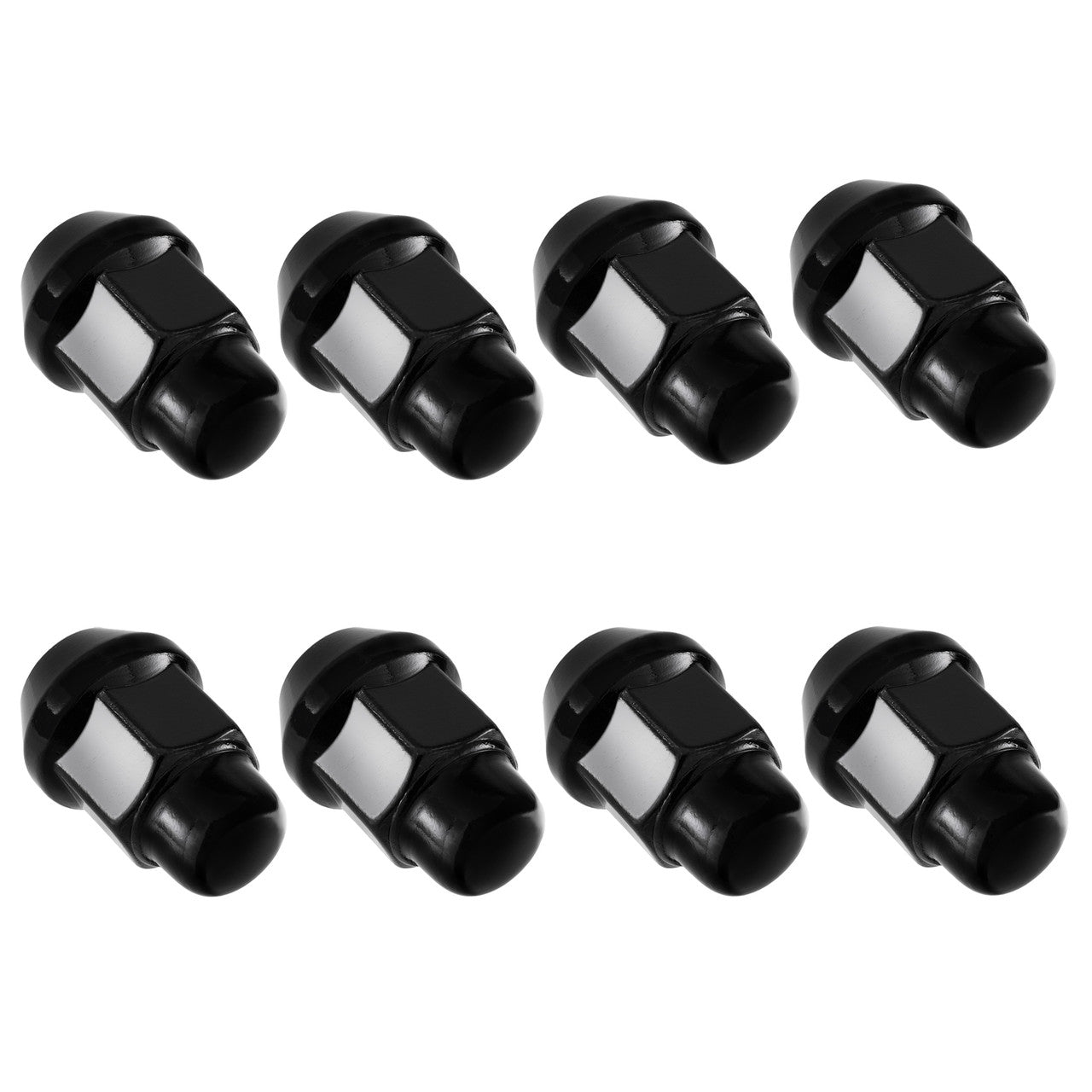 1/2" Lug Nuts in Black or Stainless Steel