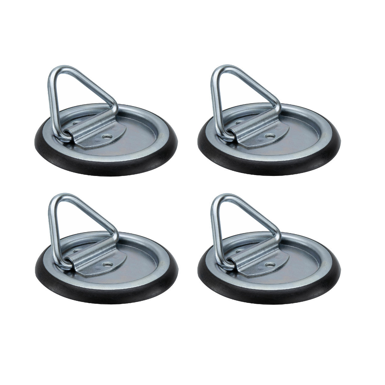 D-Ring Tie-Down Anchor Rope Ring Surface Mount | 1,500 lb Capacity | Perfect for Trailers or Toy Haulers