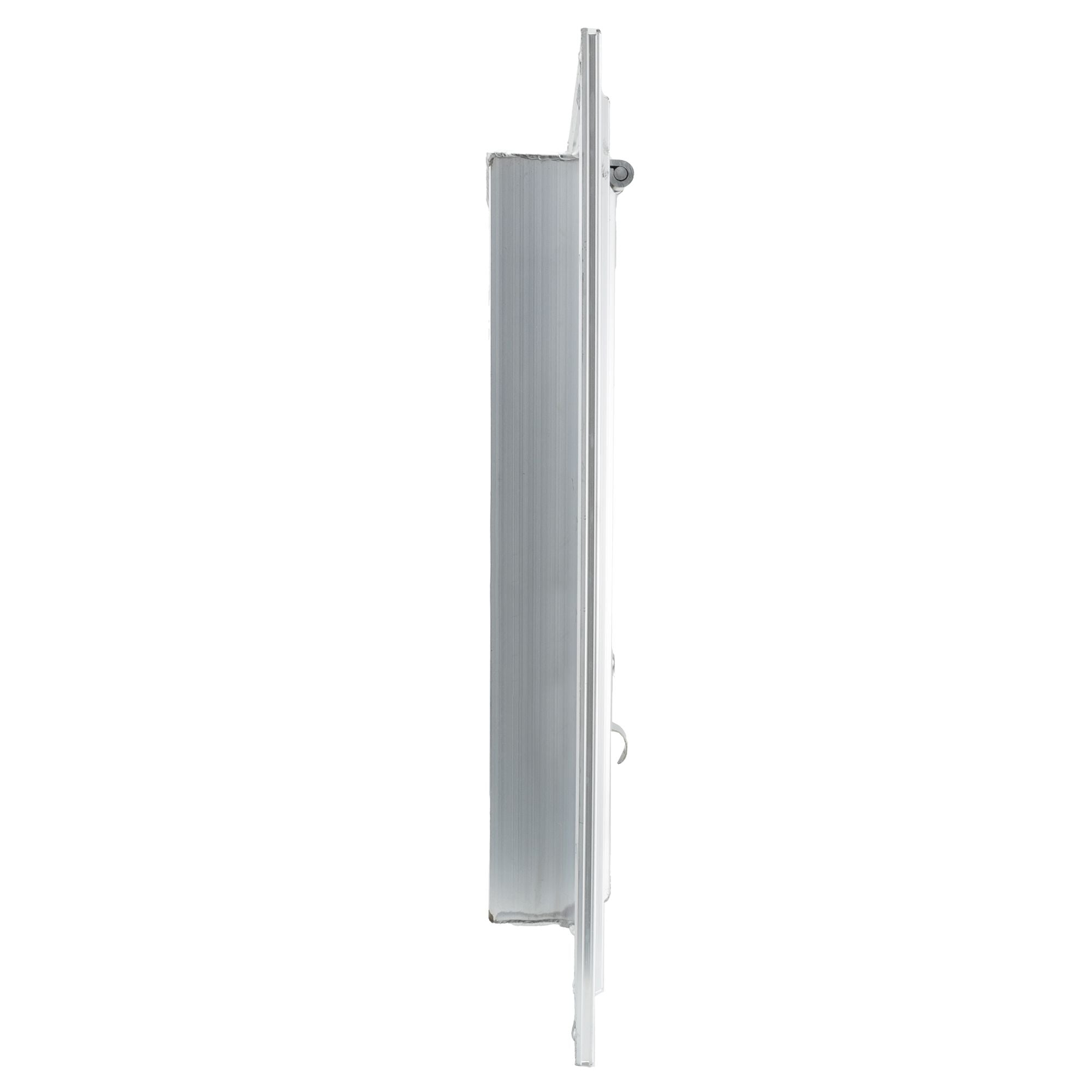 RV Compartment Door | Square  White Centered | 12" X 12"