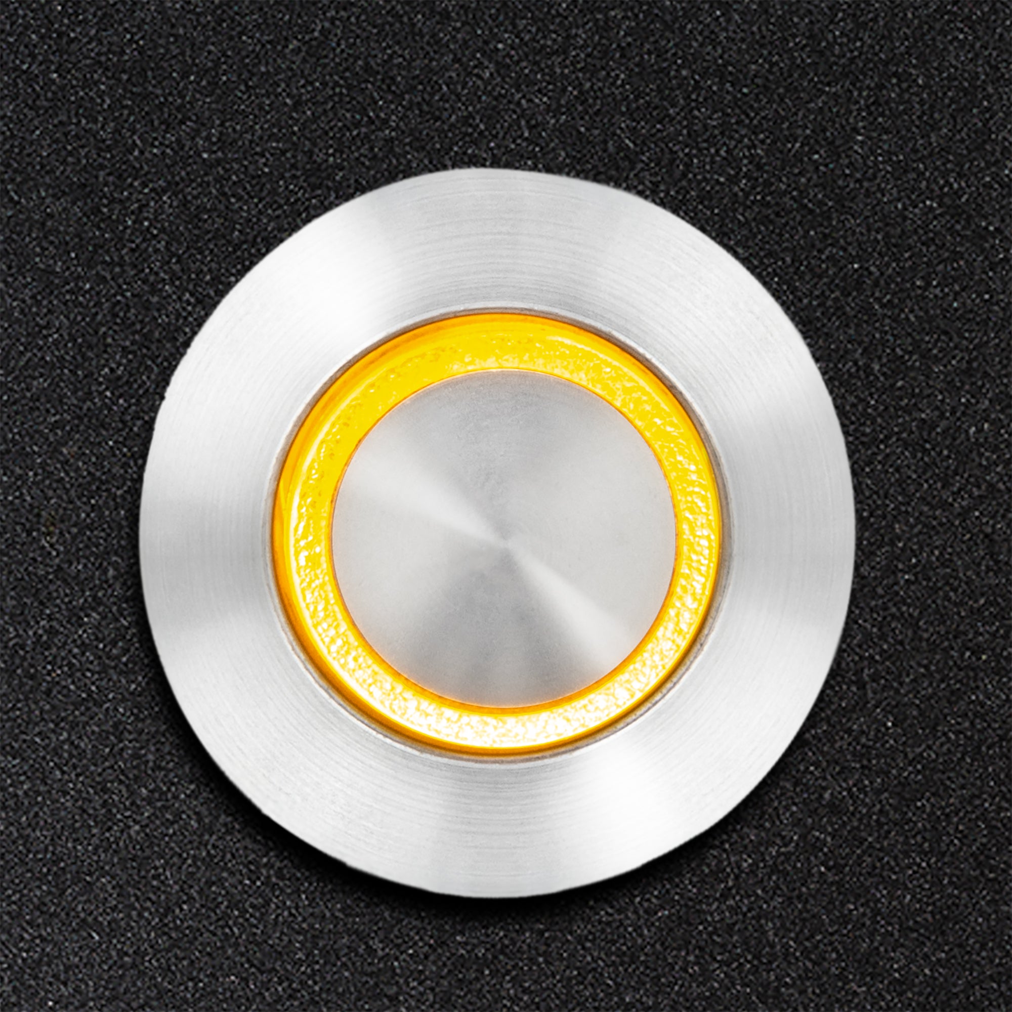 RV & Marine Push Button Switch | Orange Illumination