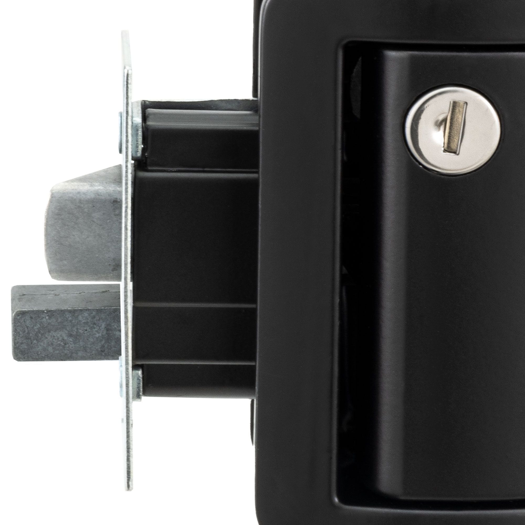 RV Door Lock | Paddle Entry with Deadbolt | Black