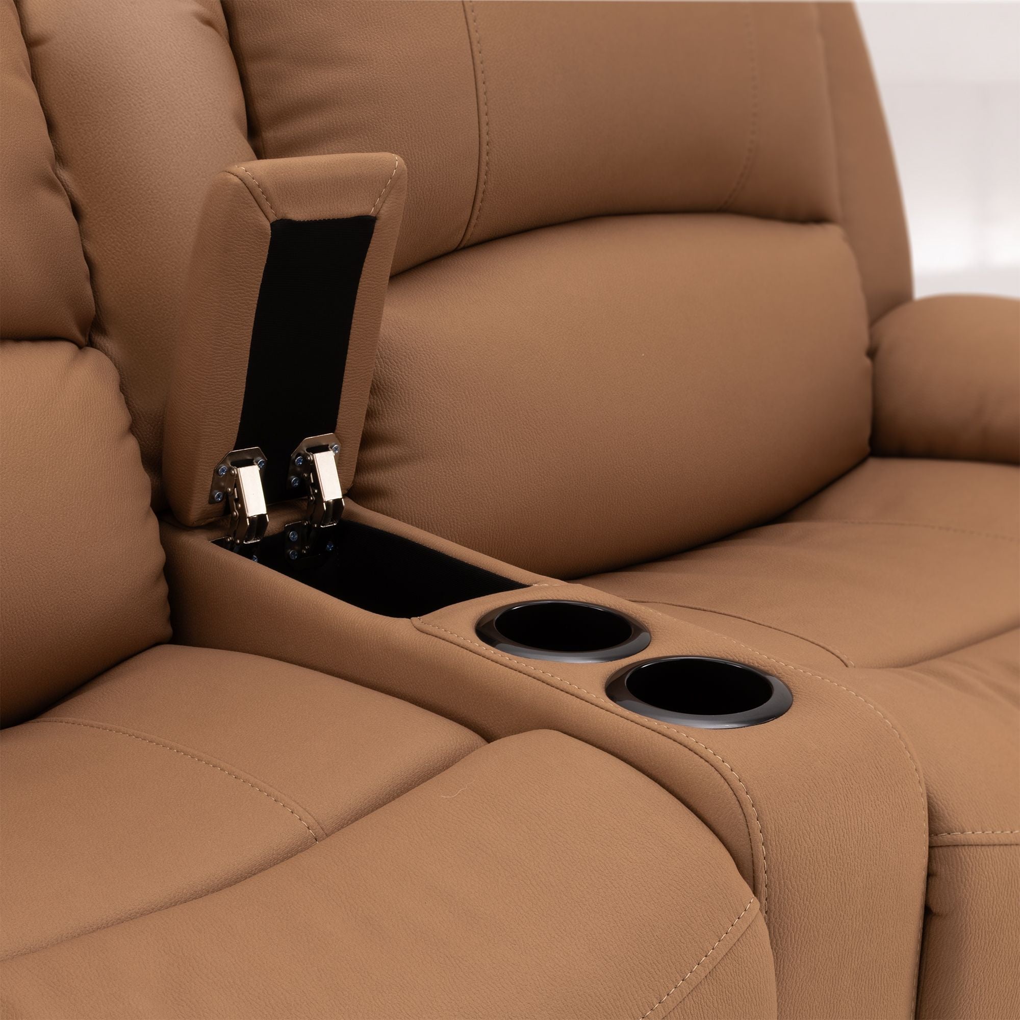 RV Wall Hugger Sofa 64" Manual Reclining Theater Seats