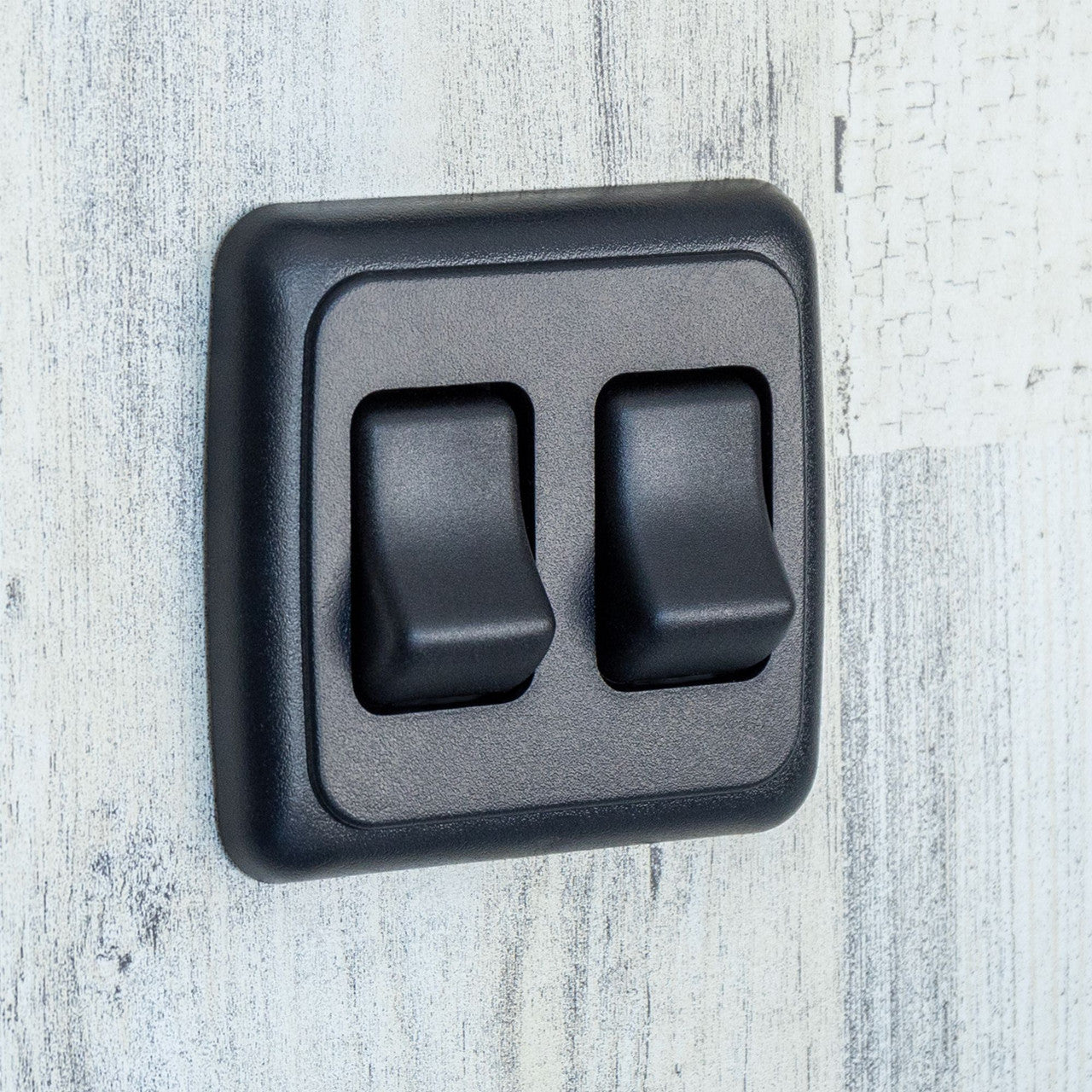 RV Switch | On / Off SPST Switch | 2 Gang Bezel | 12 Volt