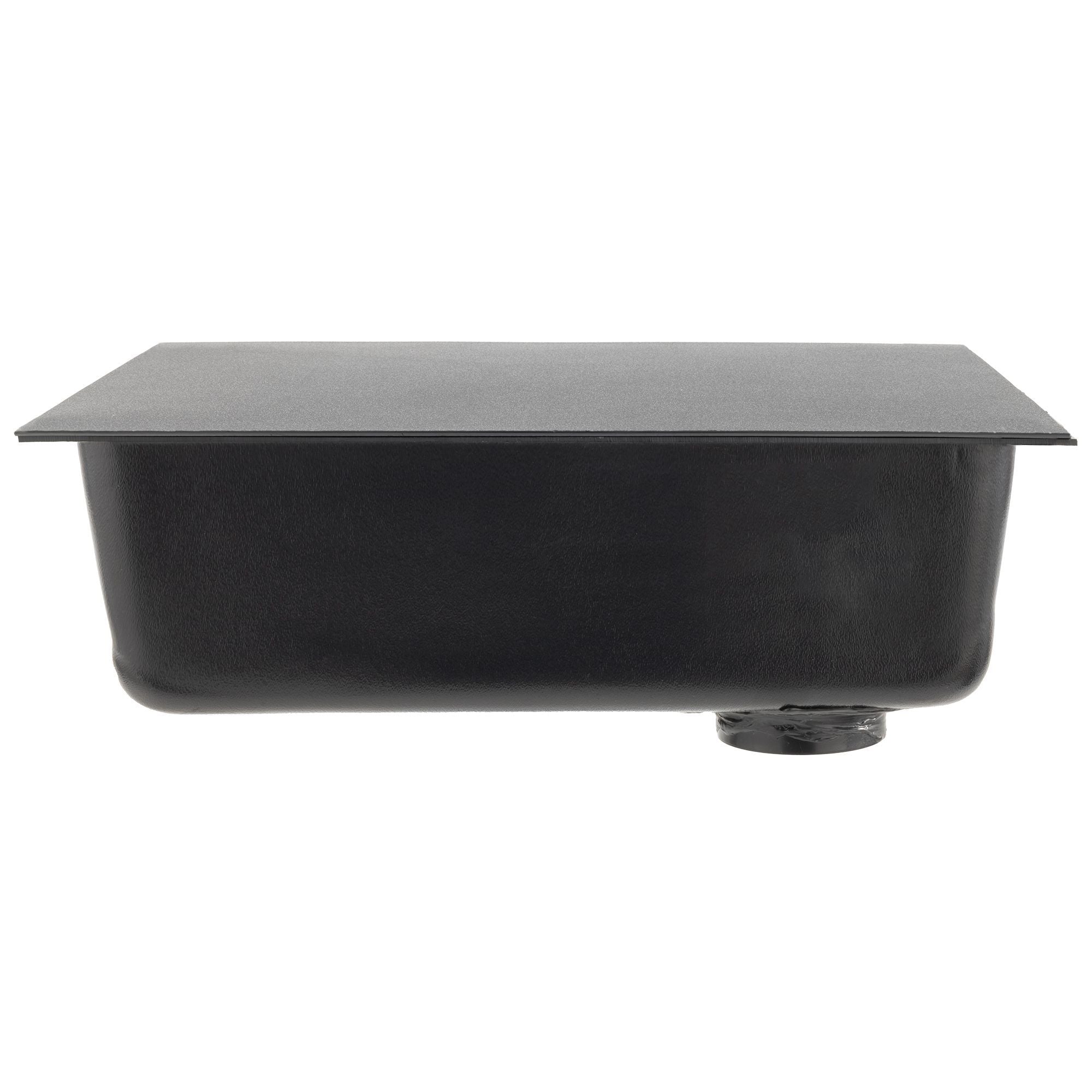 RV Black Water Tank Left Hand Drain 9 Gallon | 21 ⅛" x 15 ³⁄₁₆" x 7 ⅜"