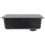 RV 9 Gallon Left Hand Drain Holding Tank  21 ⅛" x 15 ³⁄₁₆" x 7 ⅜"