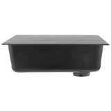 RV 9 Gallon Left Hand Drain Holding Tank  21 ⅛" x 15 ³⁄₁₆" x 7 ⅜"