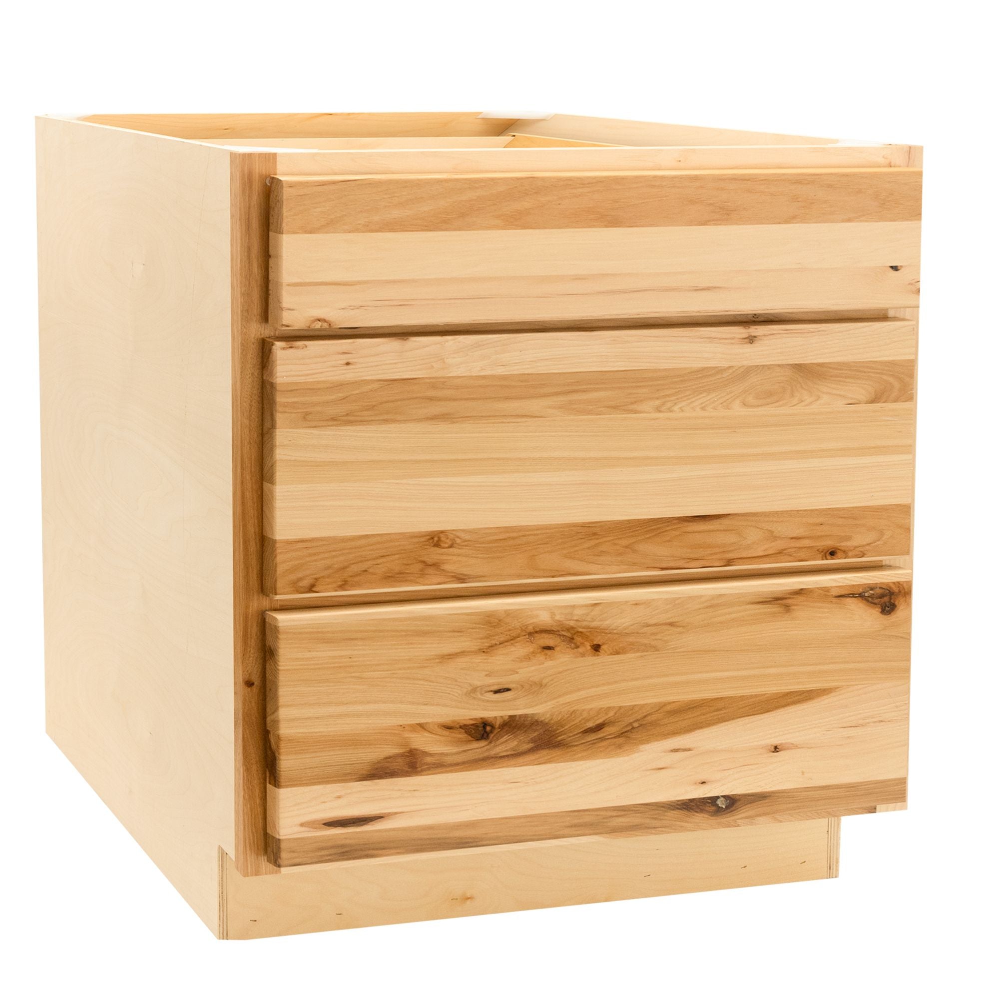 RV 3 Drawer Base Cabinet | Rustic Hickory