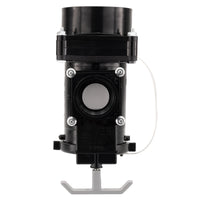 RV Waste Valve Dual Tee 3" Hub x 1 ½" Hub