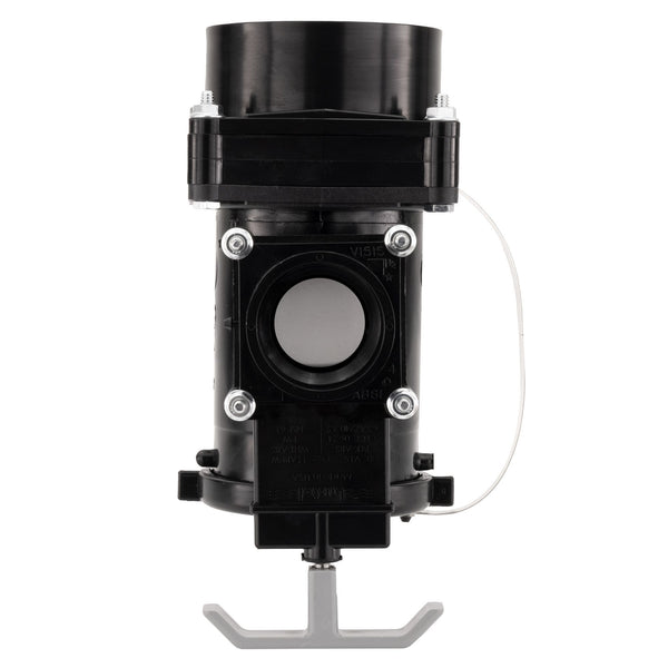 RV Waste Valve Dual Tee 3" Hub x 1 ½" Hub