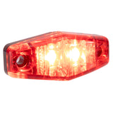 2 ½" Red Rectangular LED Trailer Light | Includes Wires