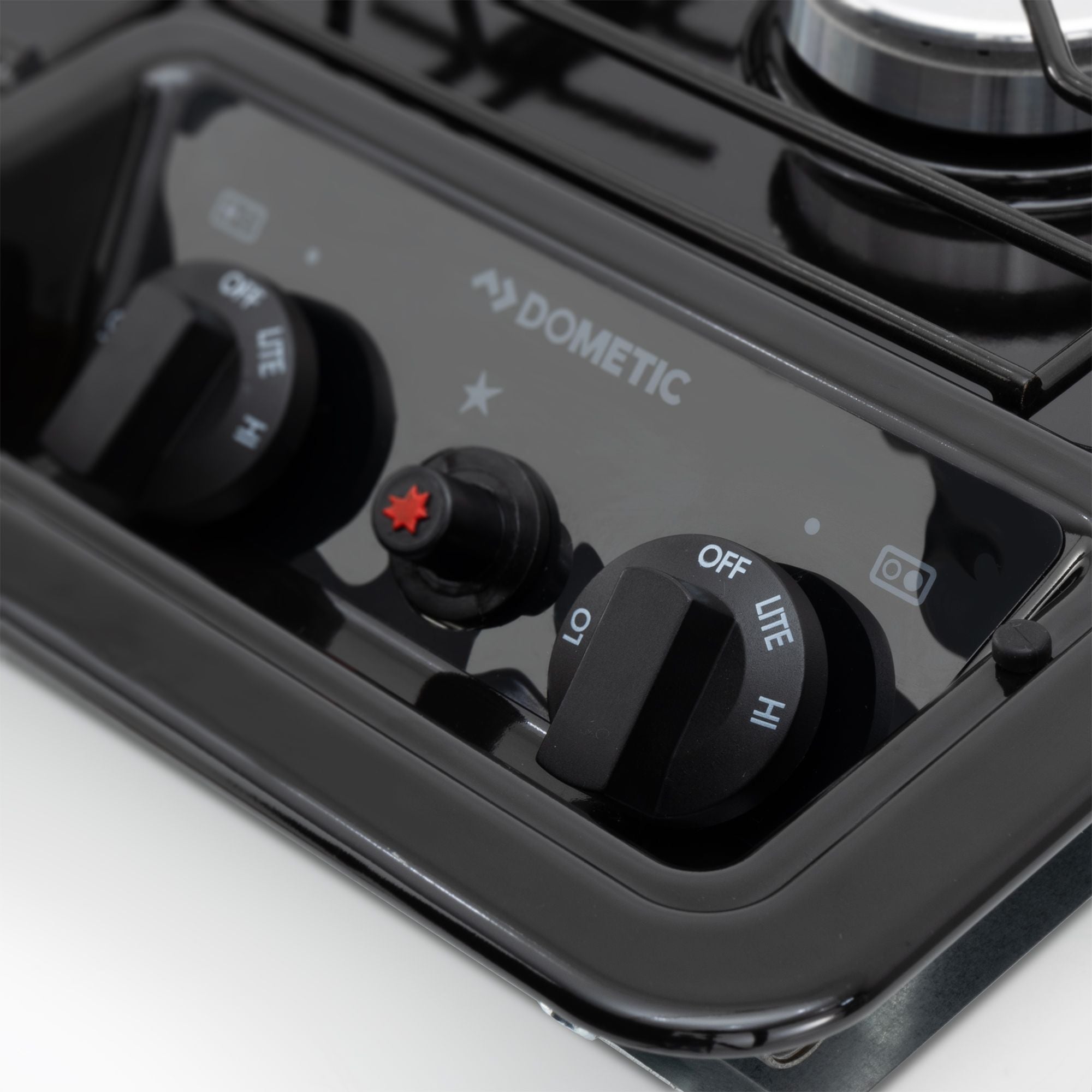 Dometic RV 2-Burner Gas Drop-In Cooktop | Black