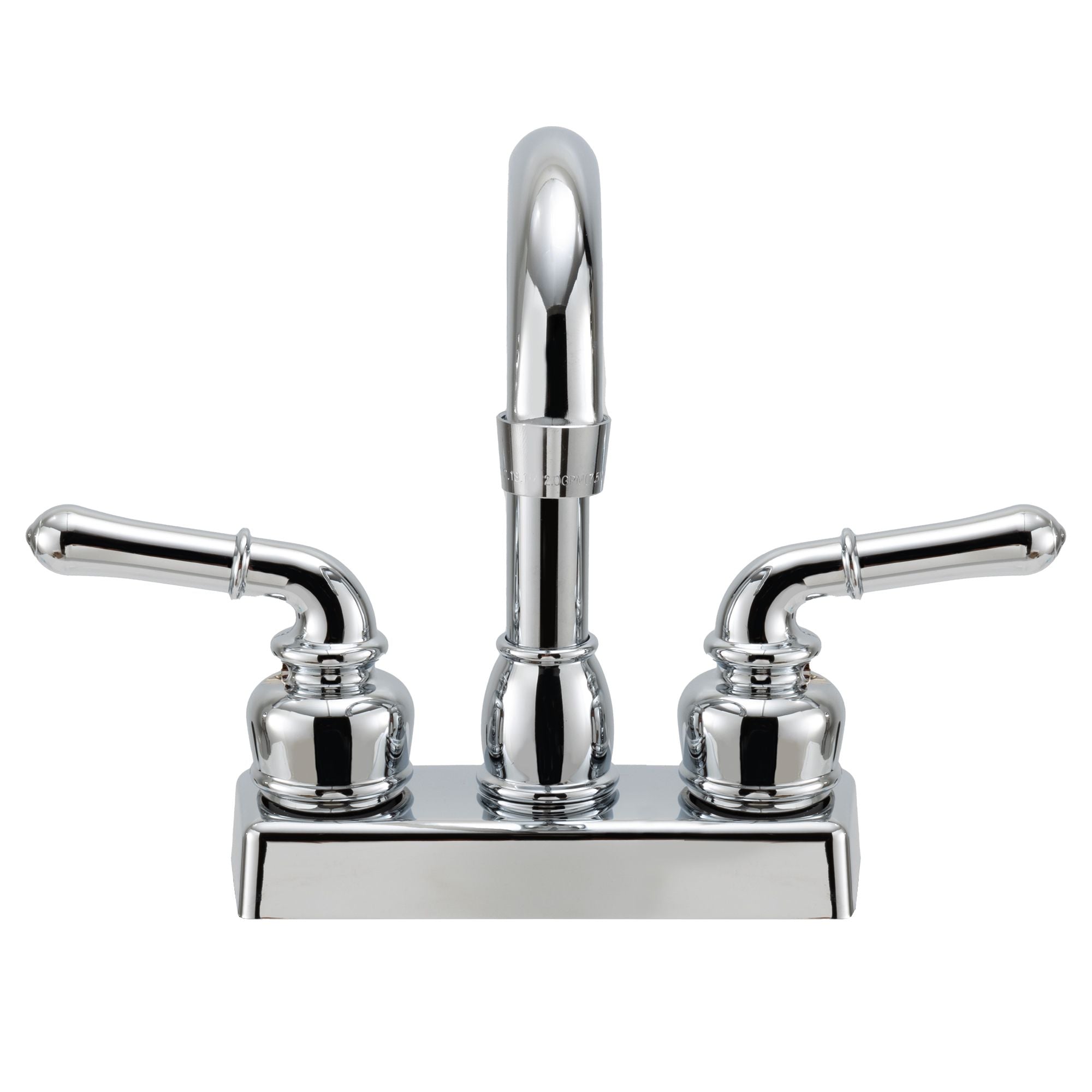 RV Faucet | Handle Bar Style with Tea Pot Handles | Chrome