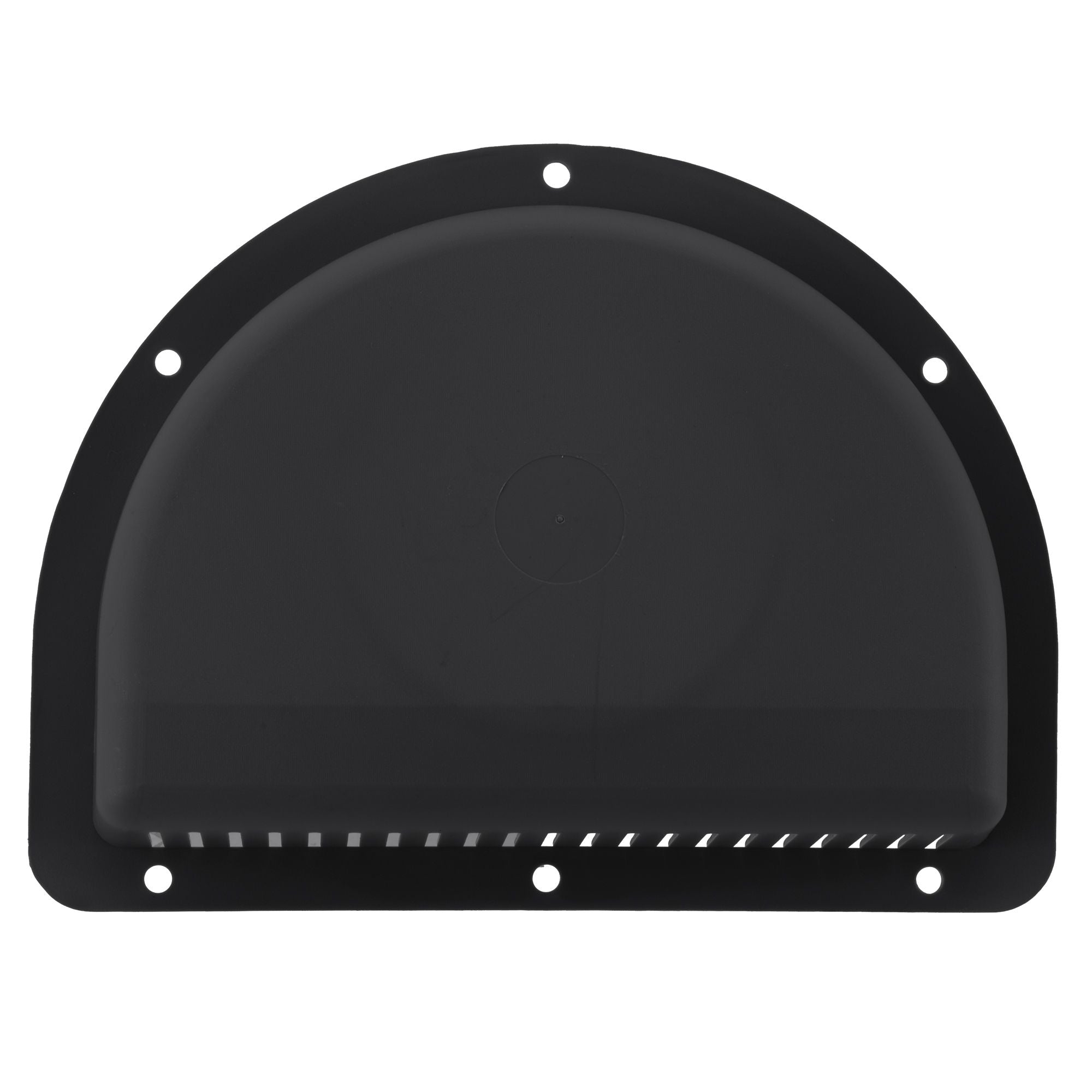 Travel Trailer Vent for Exterior Sidewall  | Black