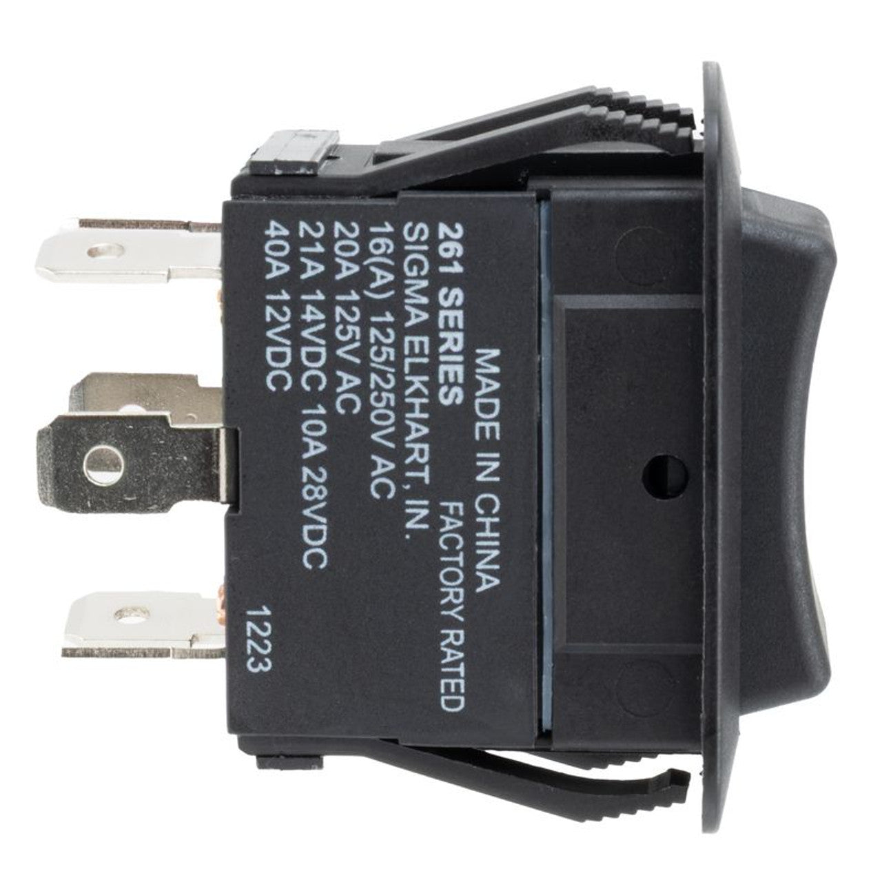RV Switch | Momentary Rocker Double Pole and Double Throw Switch | On/Off/On