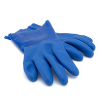 RV Waste Tank Reusable PVC Gloves | Blue