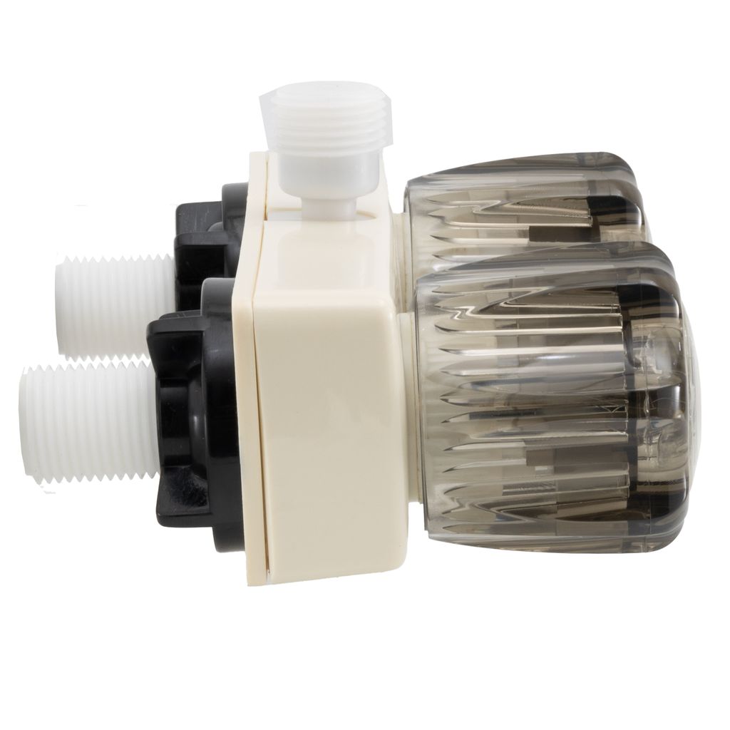 RV Shower & Bathtub Diverter Valve | Smoke Handles