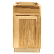 RV Waste Basket Base Cabinet | Rustic Hickory