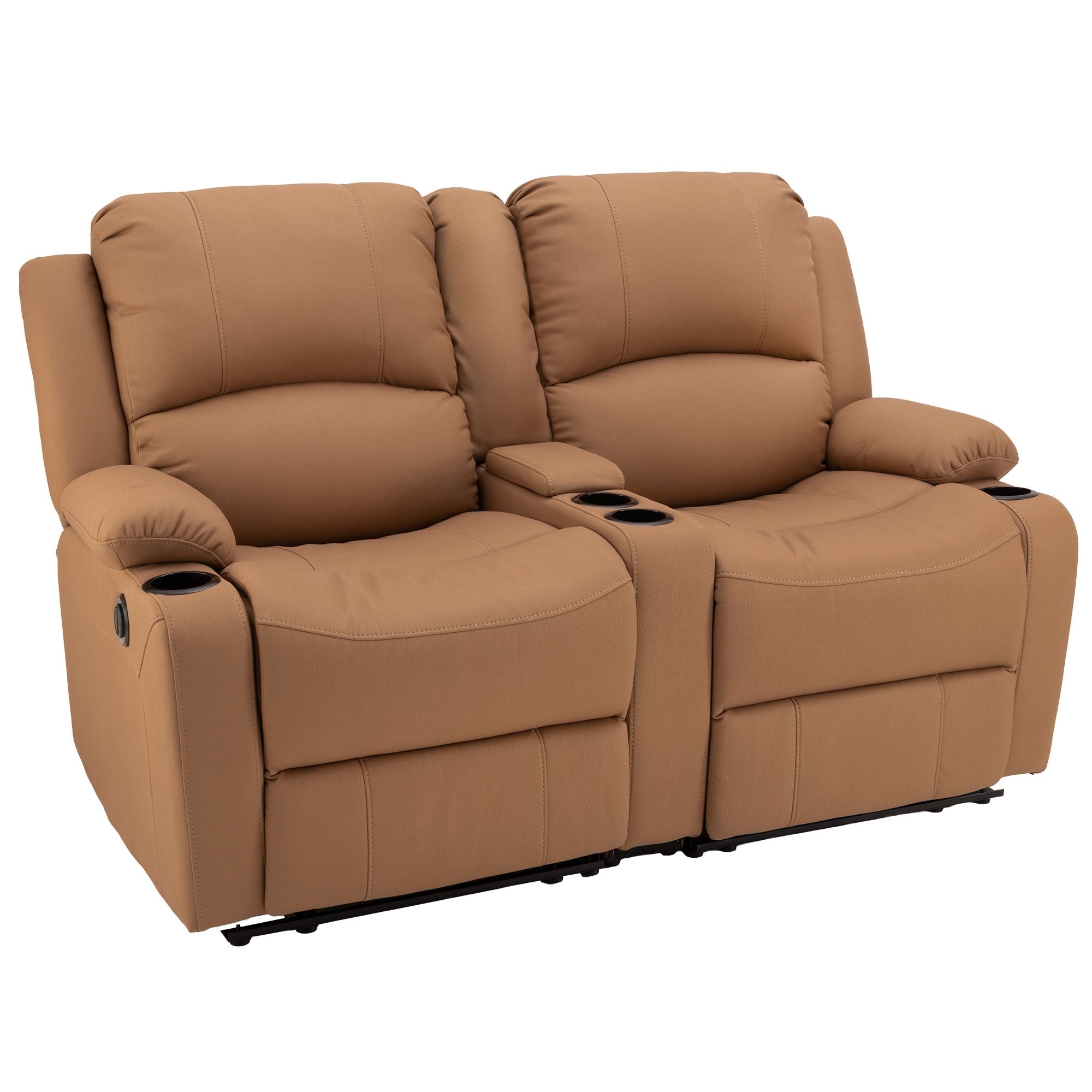 RV Wall Hugger Sofa 64" Powered Reclining Theater Seats
