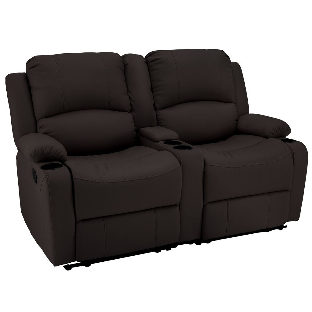 RV Wall Hugger Sofa 64" Manual Reclining Theater Seats