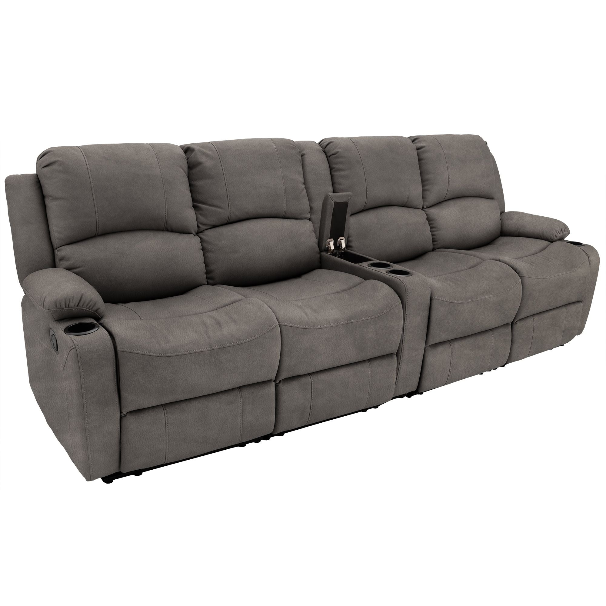 RV Wall Hugger Sofa 108" Manual Reclining Theater Seats