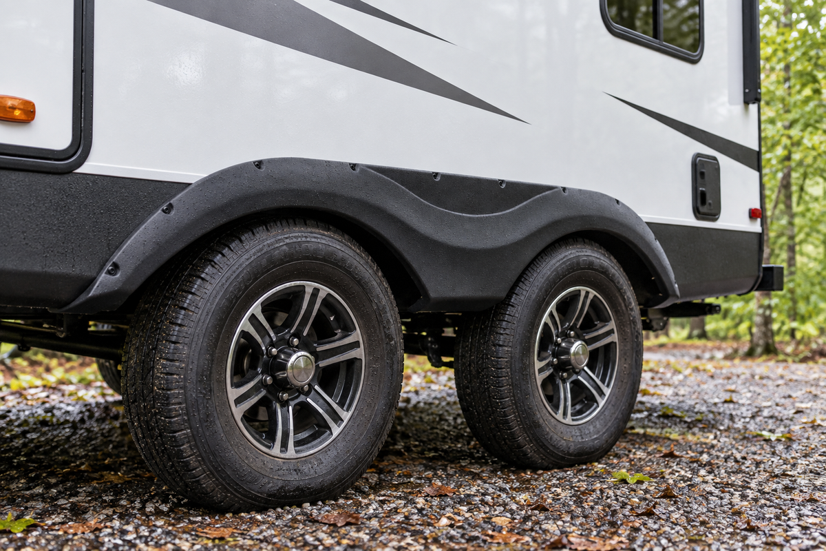 RV Tandem Fender Skirt | 68x10½ Sleek Style Grand Design