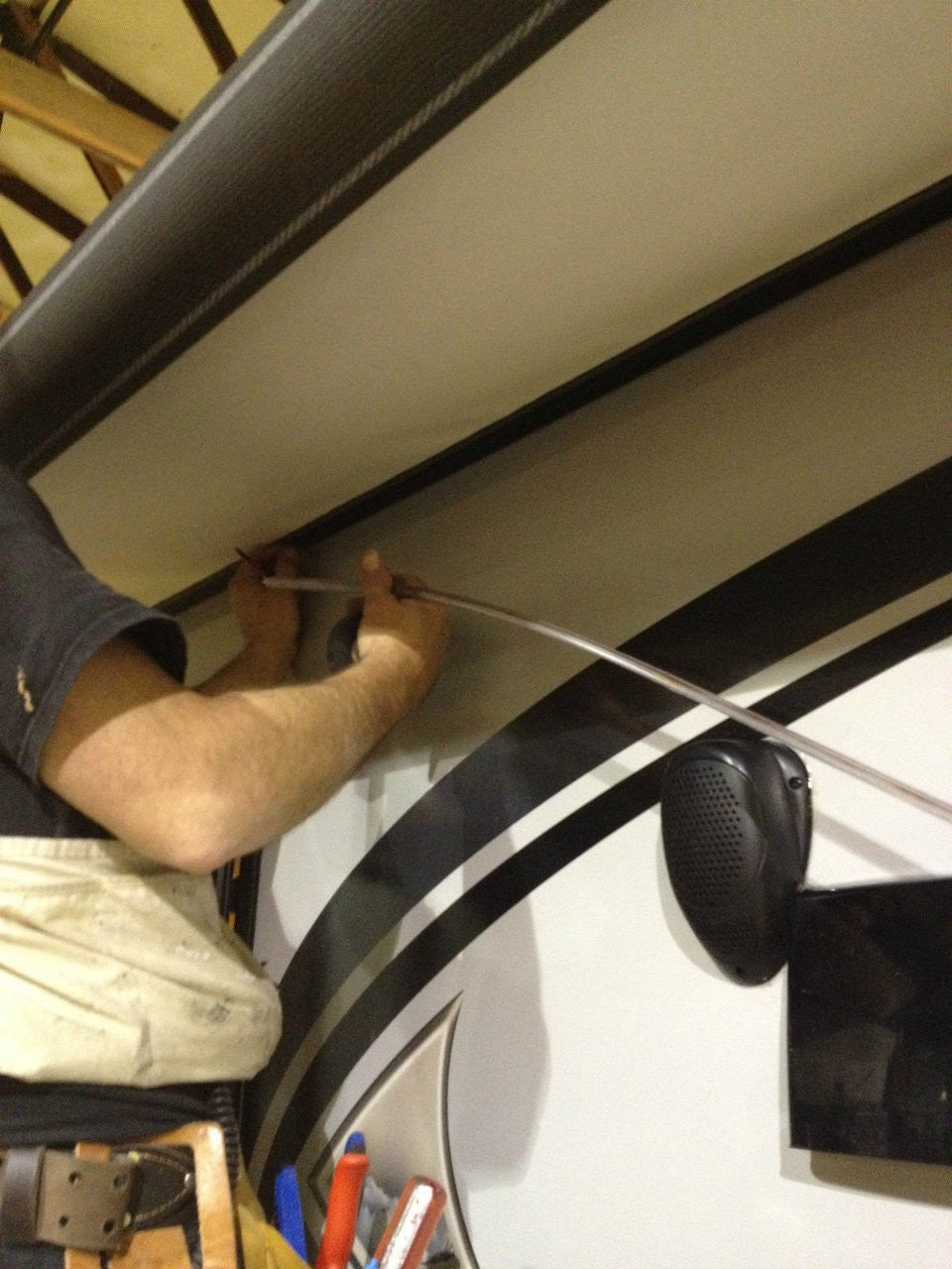 RV Awning Light | Dimmable LED | with Mounting Channel | Exterior Lighting Accessory