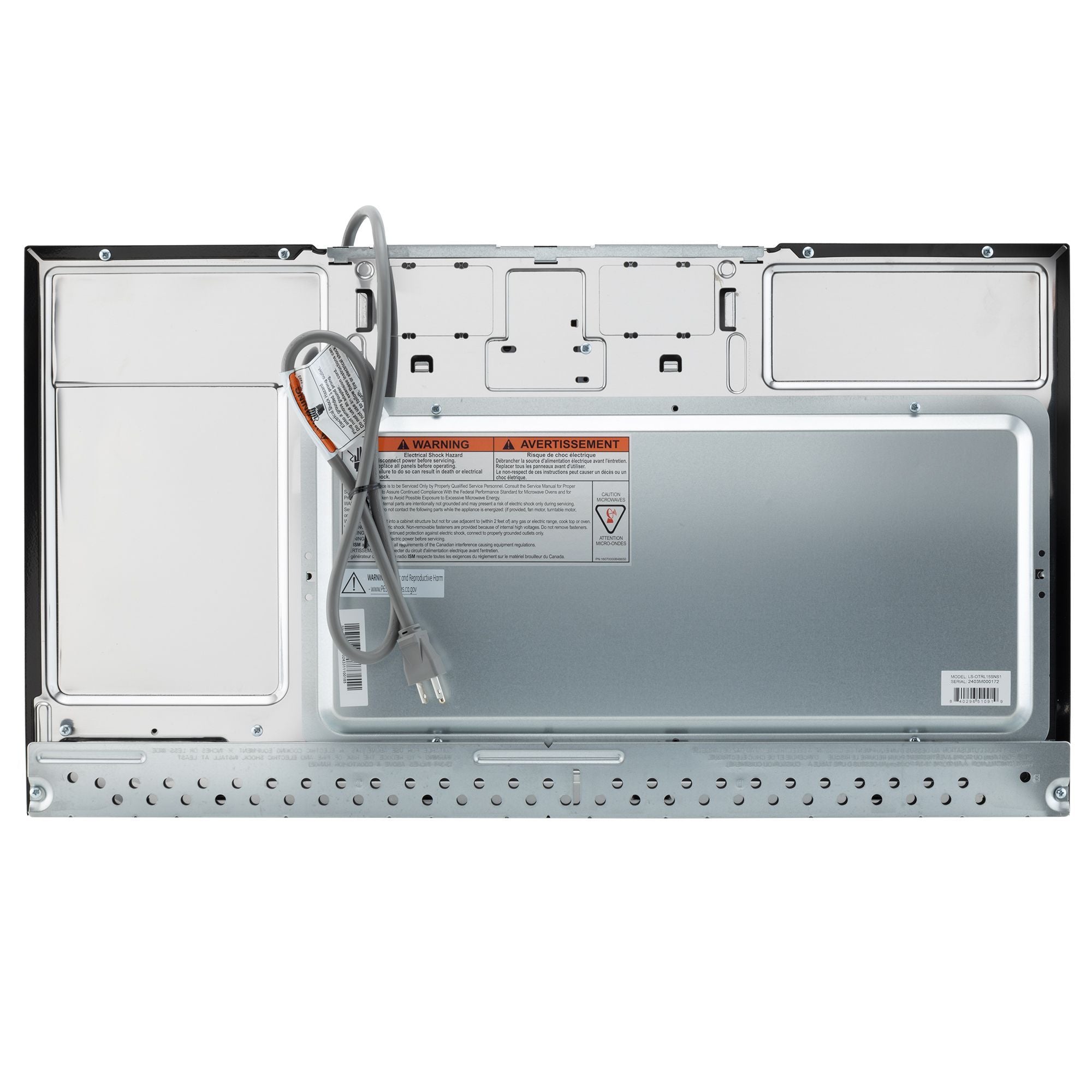 High Pointe RV Microwave 30" 1.5 CF. | Stainless Steel Finish | Over the Range