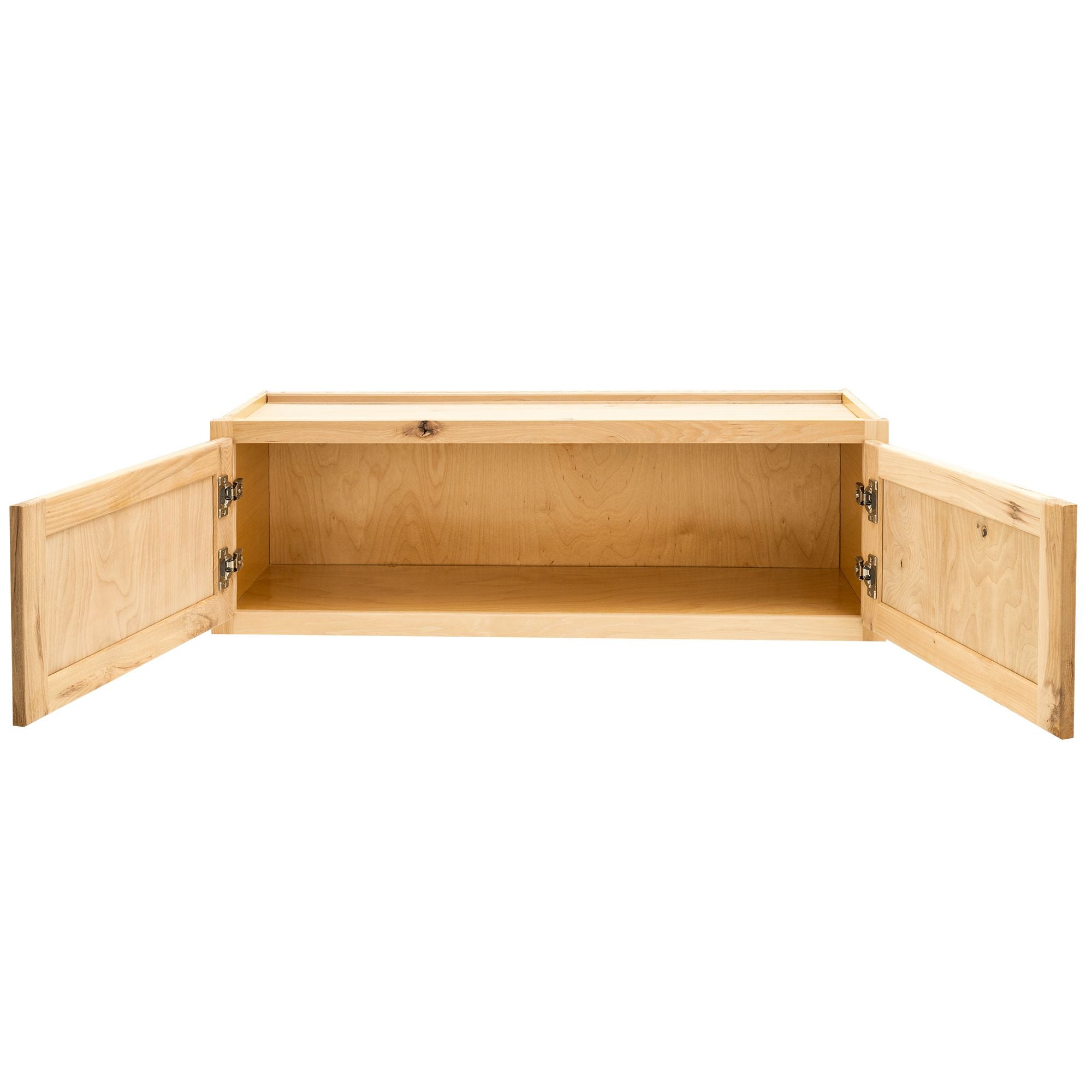 RV Refrigerator Wall Cabinet | Rustic Hickory