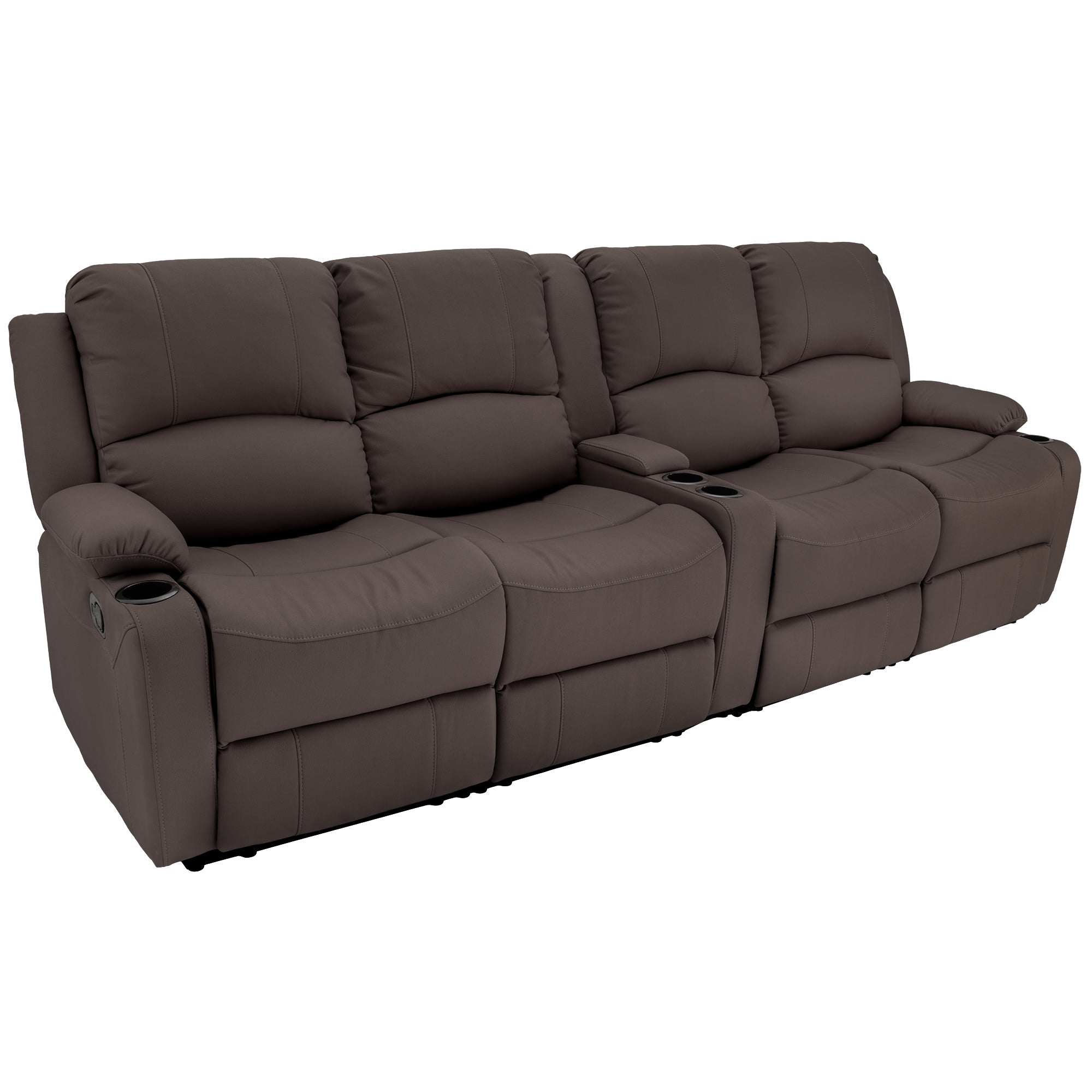 RV Wall Hugger Sofa 108" Manual Reclining Theater Seats