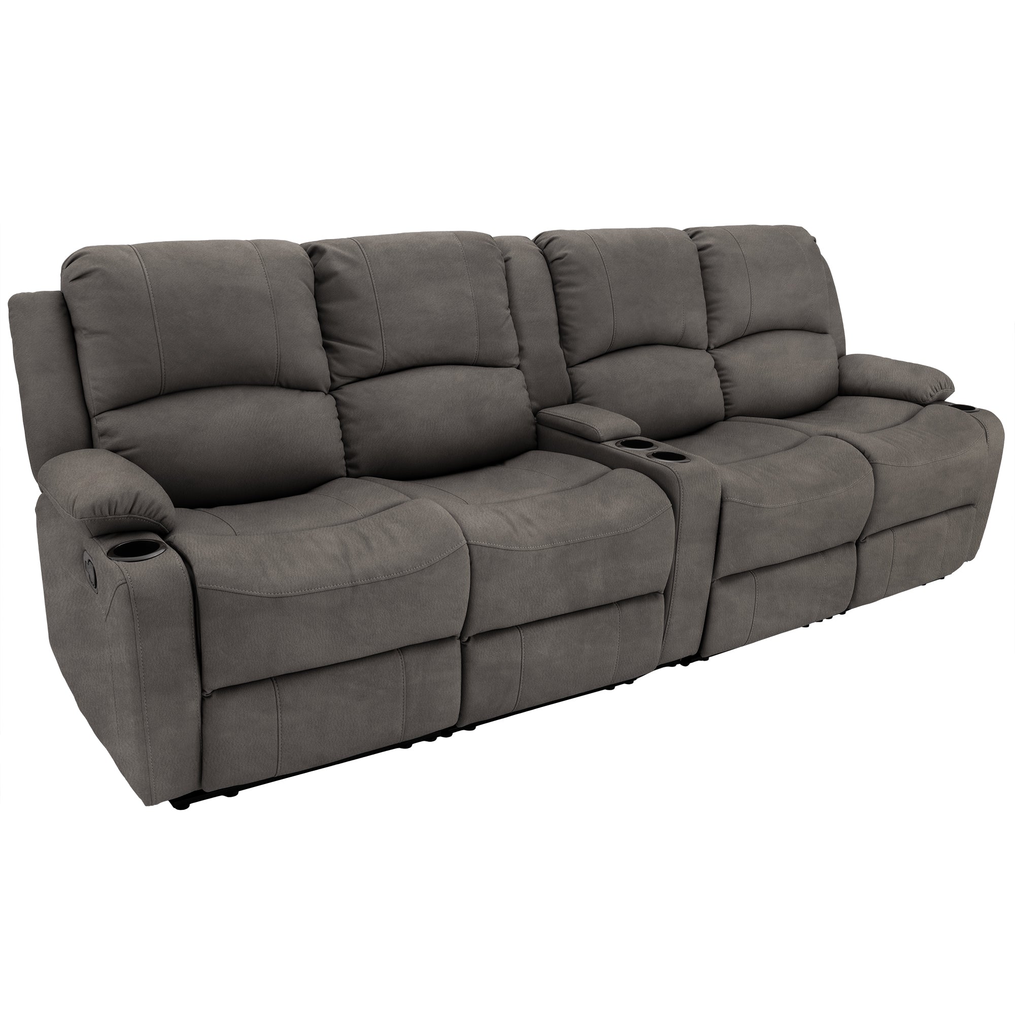 RV Wall Hugger Sofa 108" Manual Reclining Theater Seats